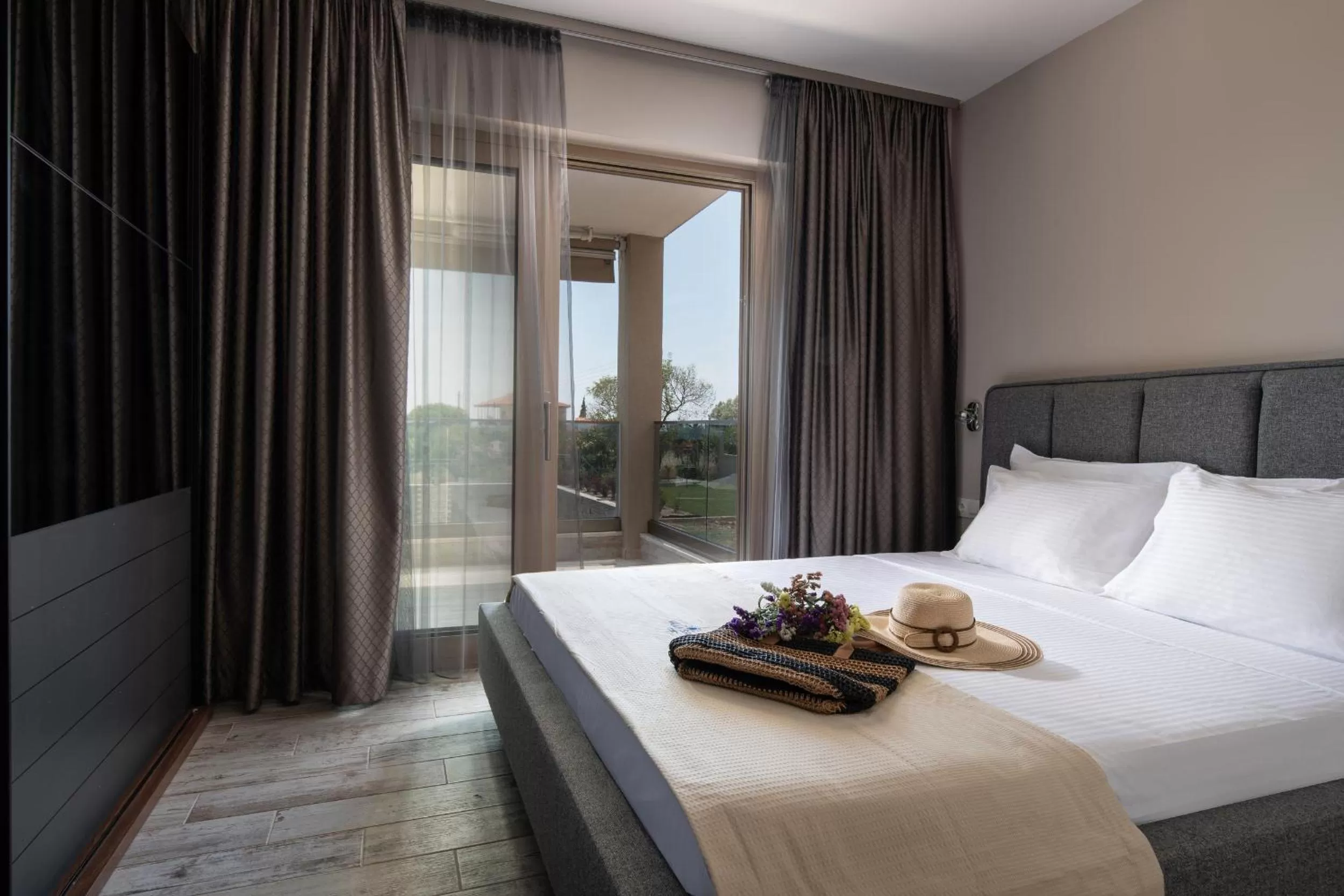 Bedroom, Bed in Villa Sara