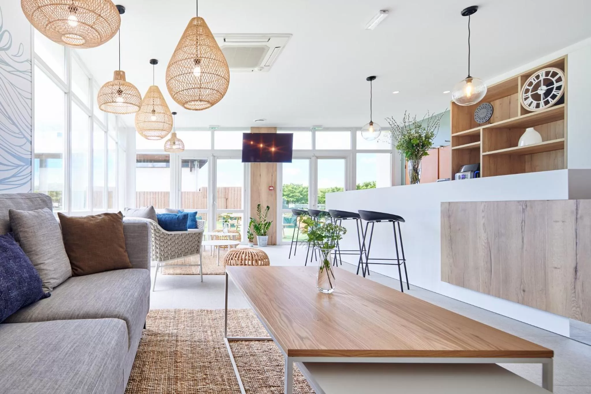 Lobby or reception in Les Terrasses d'Atlanthal