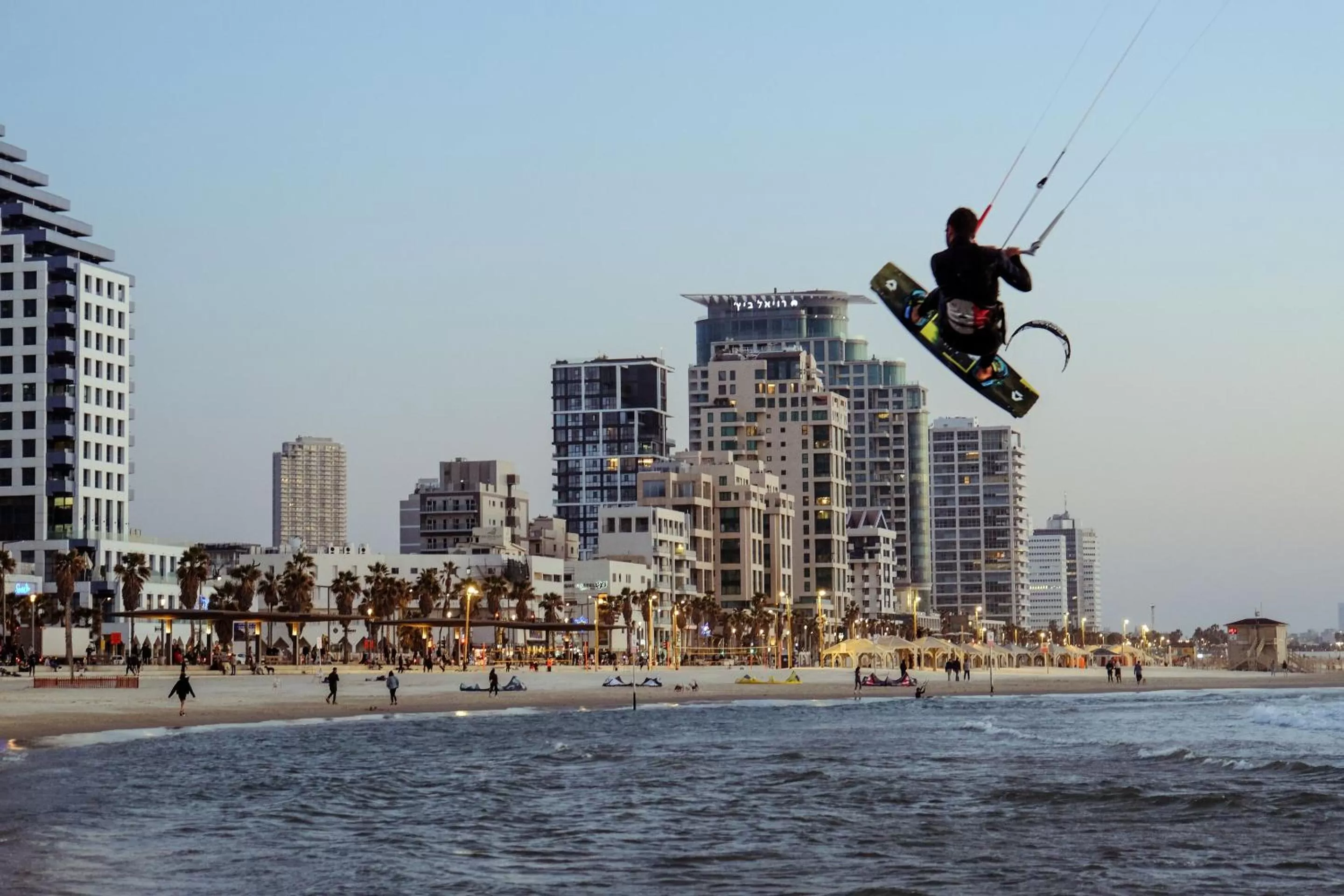 People in Selina Tel Aviv Beach