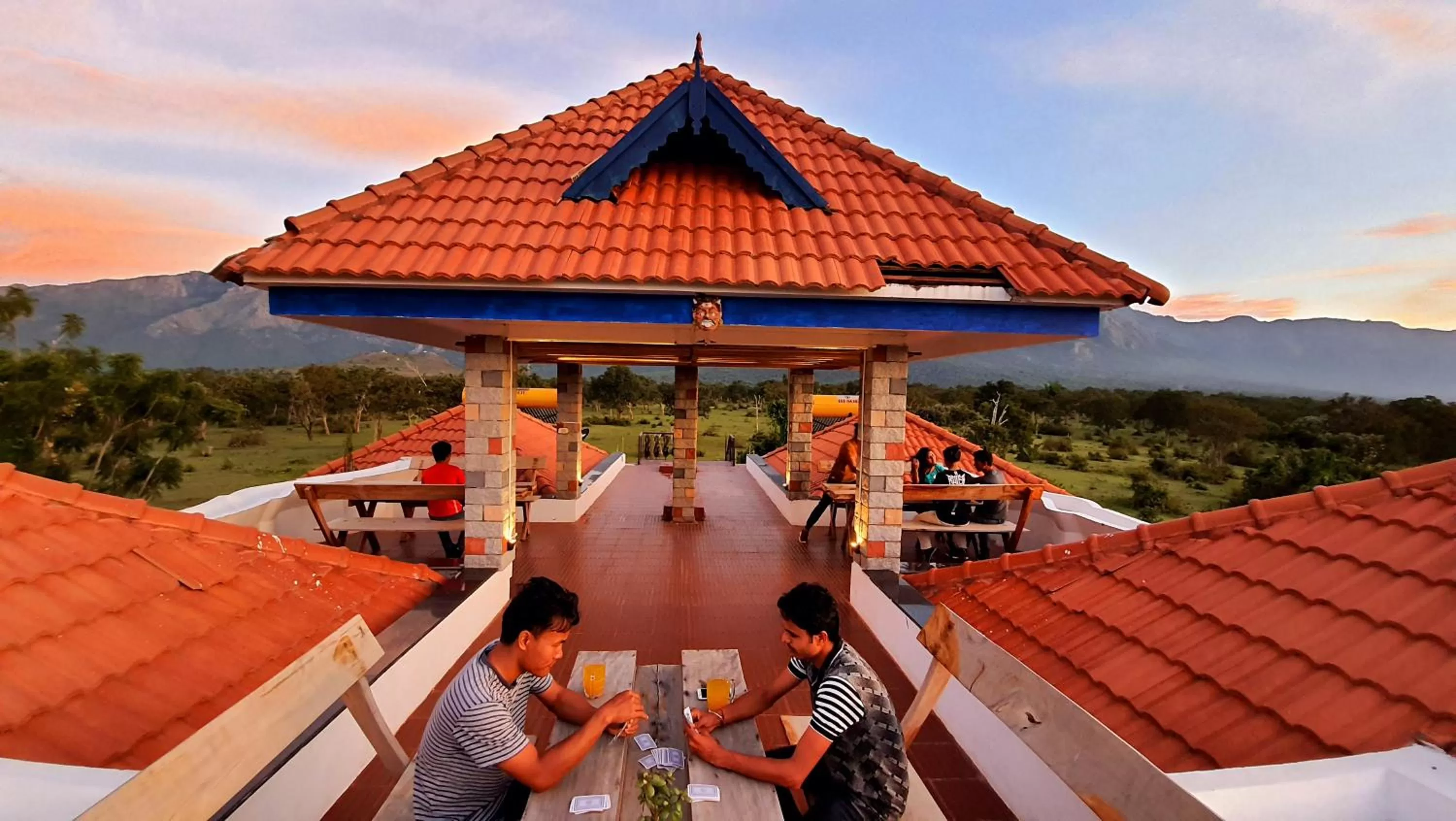 Patio in Avadale Masinagudi - Stag Groups Not Allowed