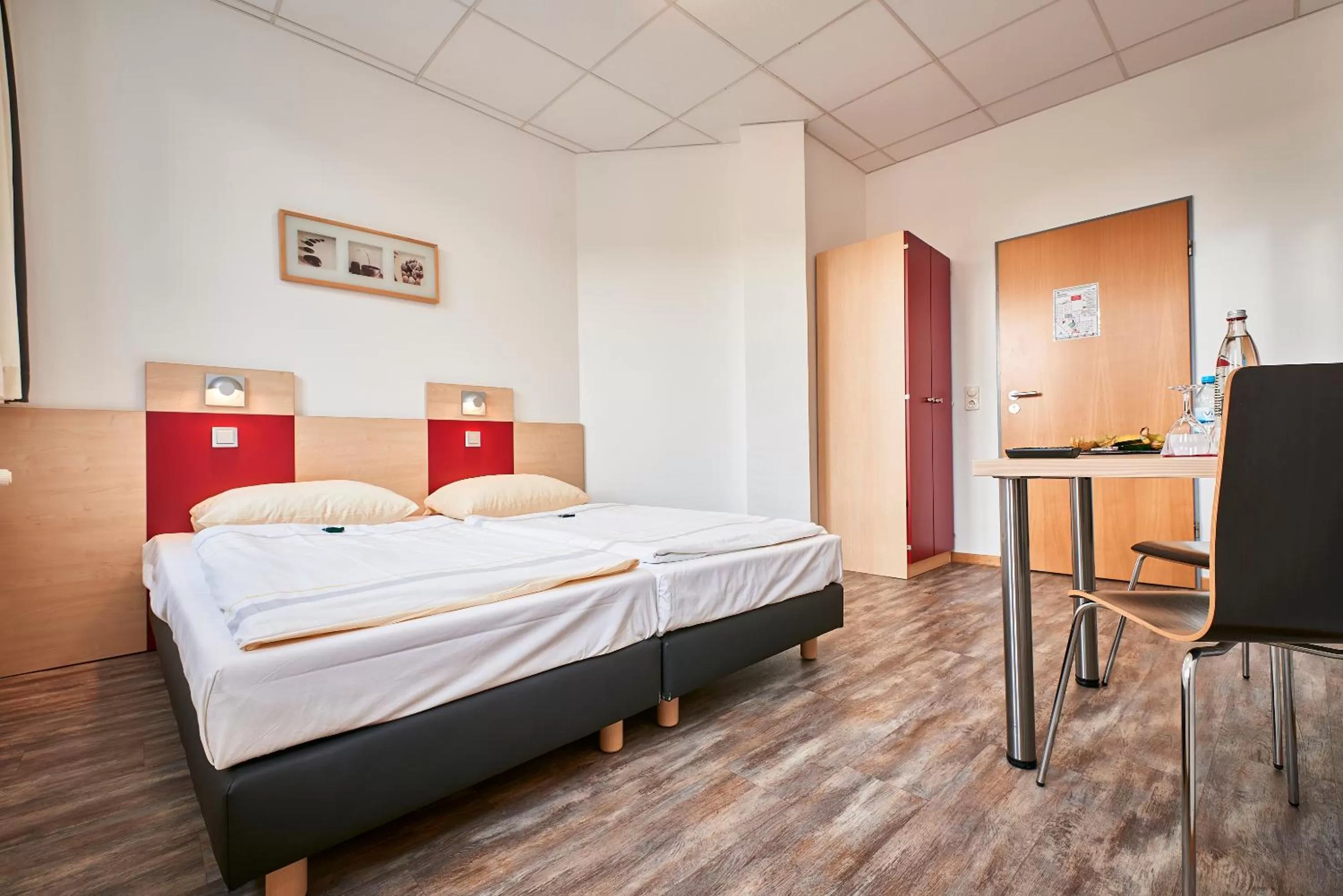 Bed in DJH-Gästehaus Bermuda3Eck