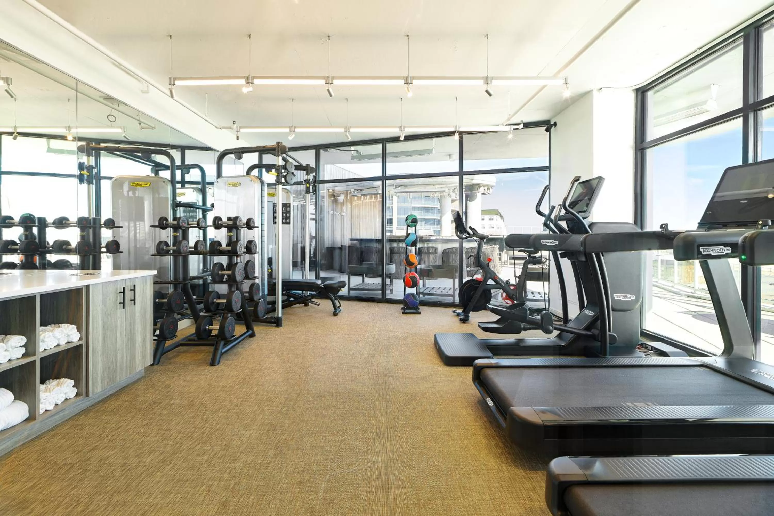 Fitness centre/facilities in Wave Resort