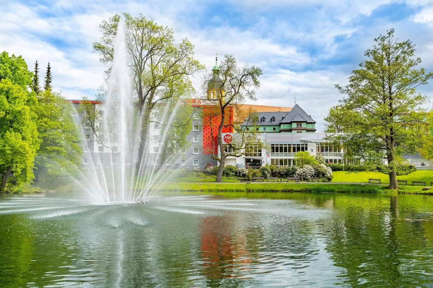 Property building in ACHAT Hotel Suhl