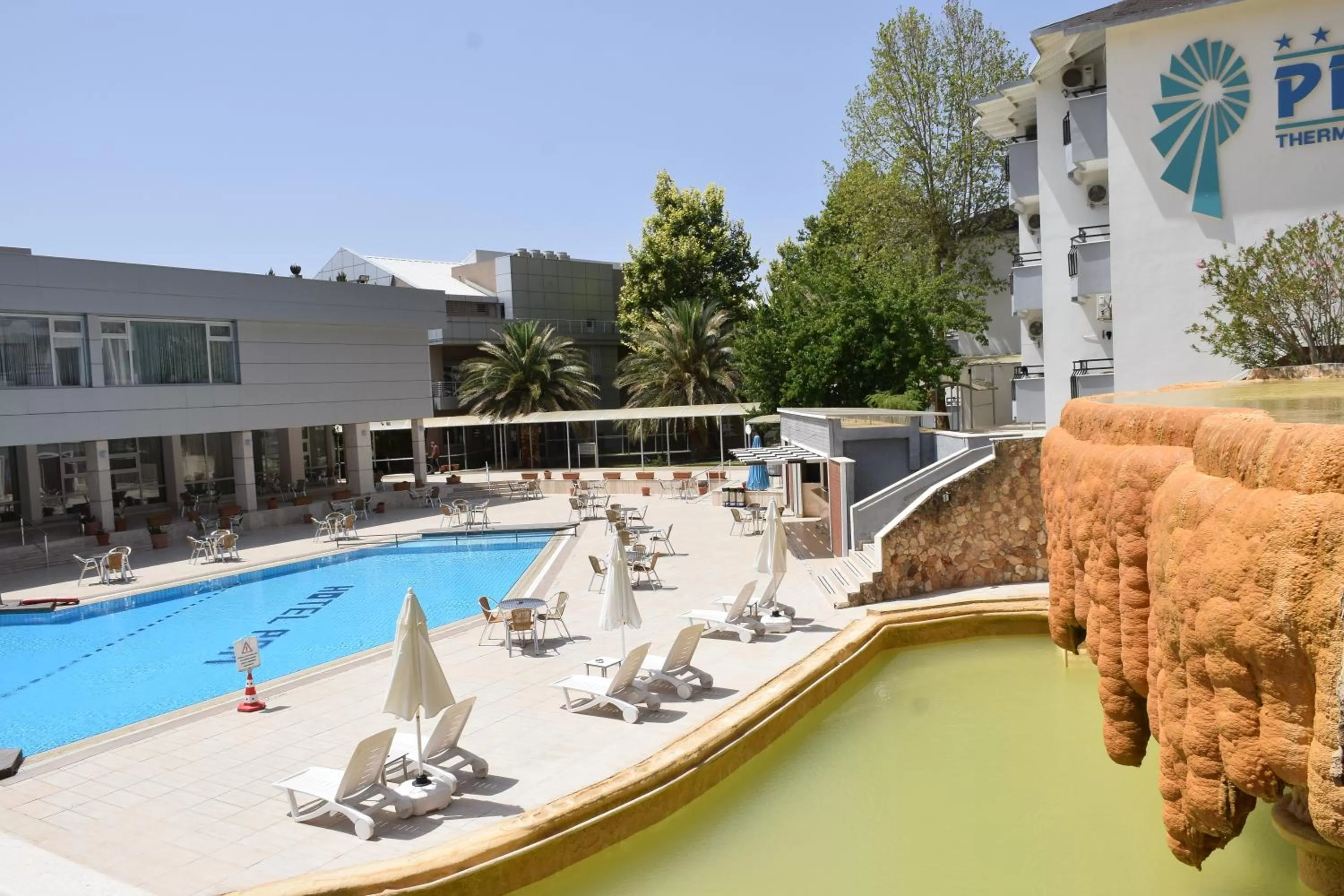 Swimming pool in Pam Thermal Hotel Clinic & Spa