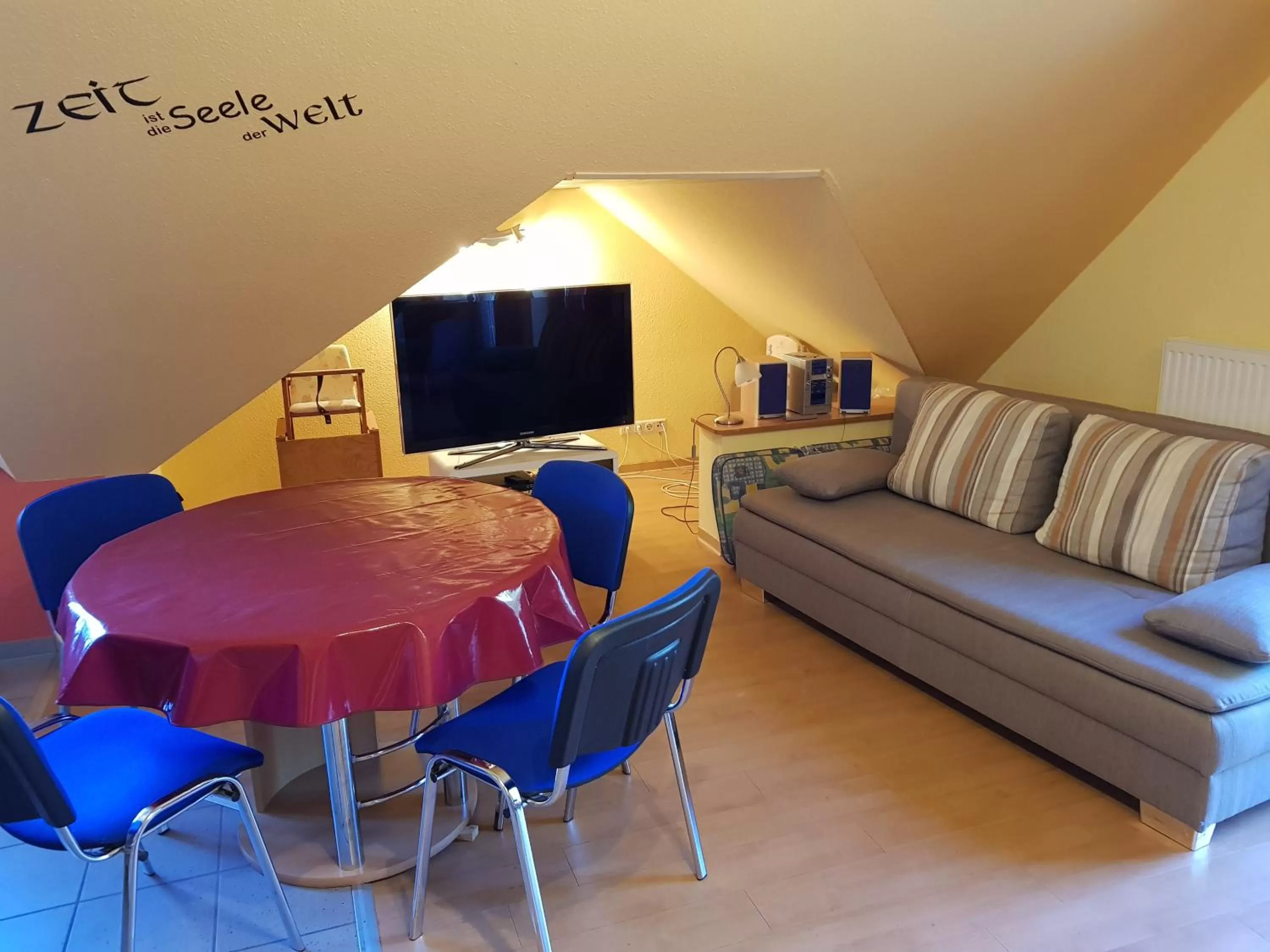 Living room, Seating Area in Ullas Gästehaus