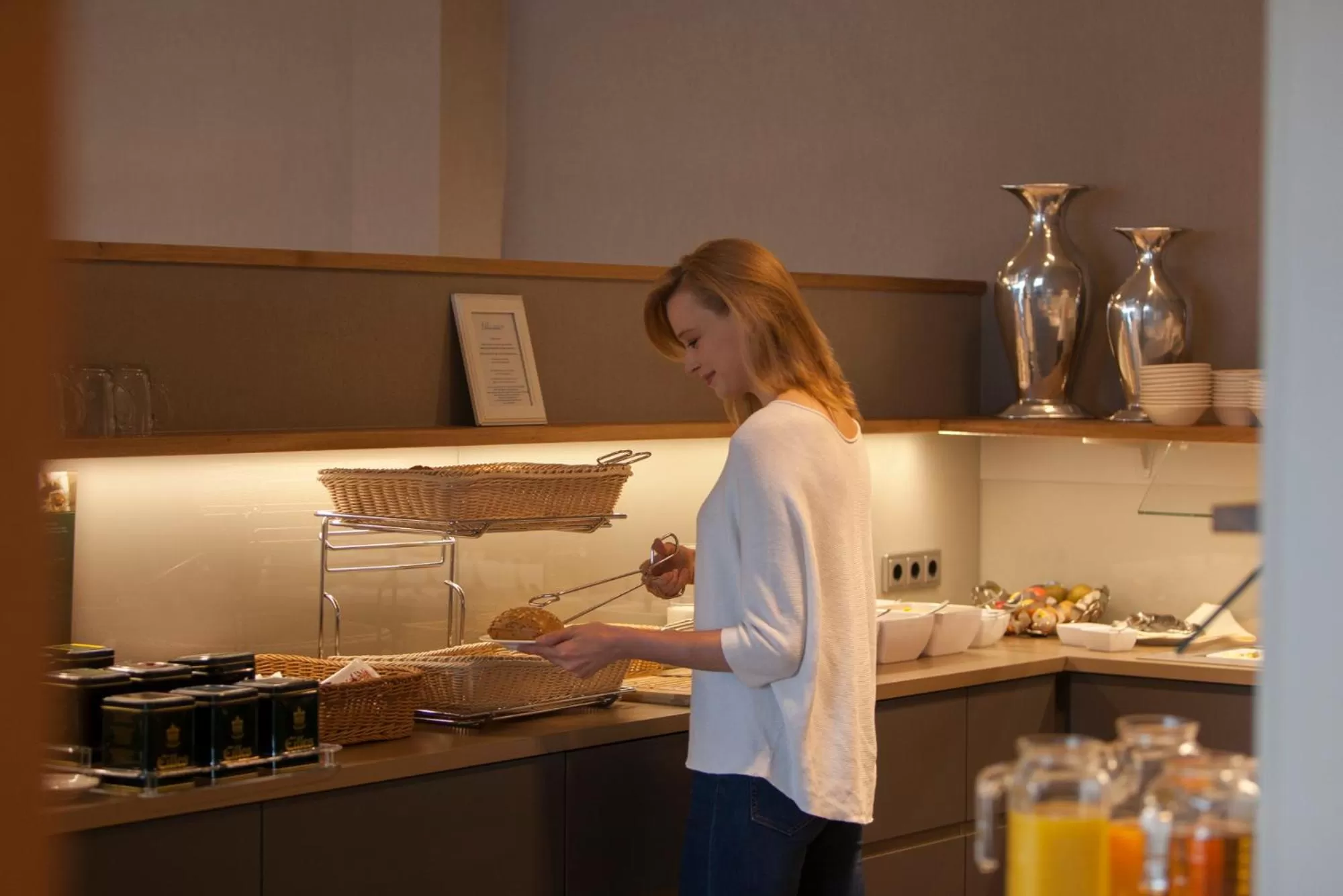 Buffet breakfast in Hotel Panorama