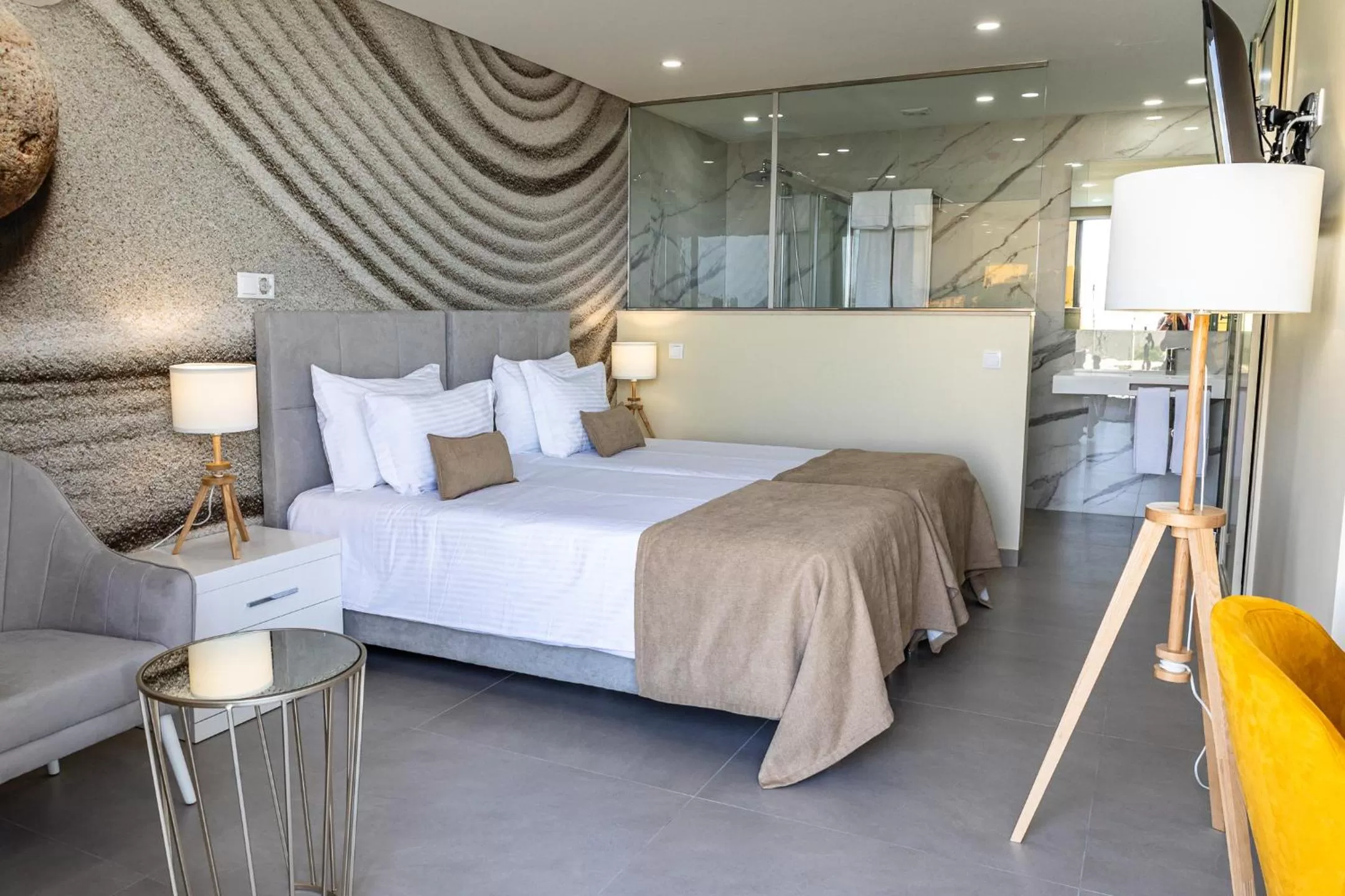 Bed in Lagos Atlantic Hotel