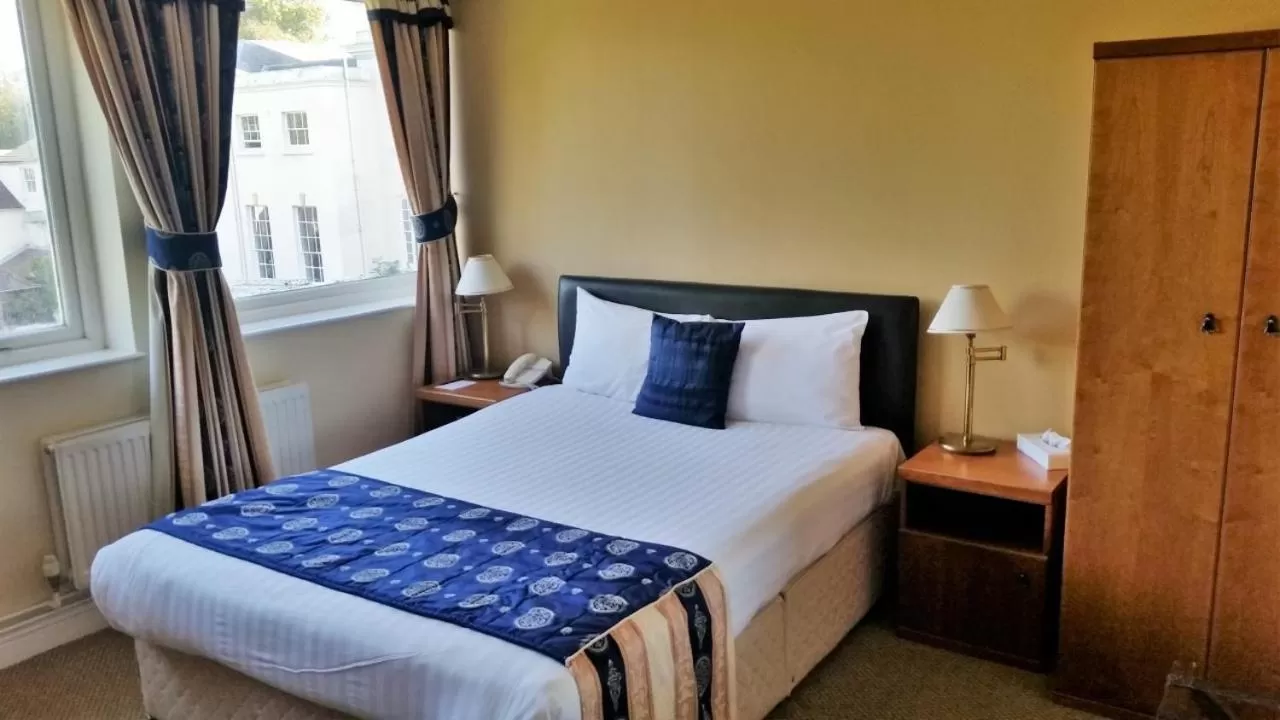 Bedroom, Bed in Haughton Hall Hotel & Leisure Club