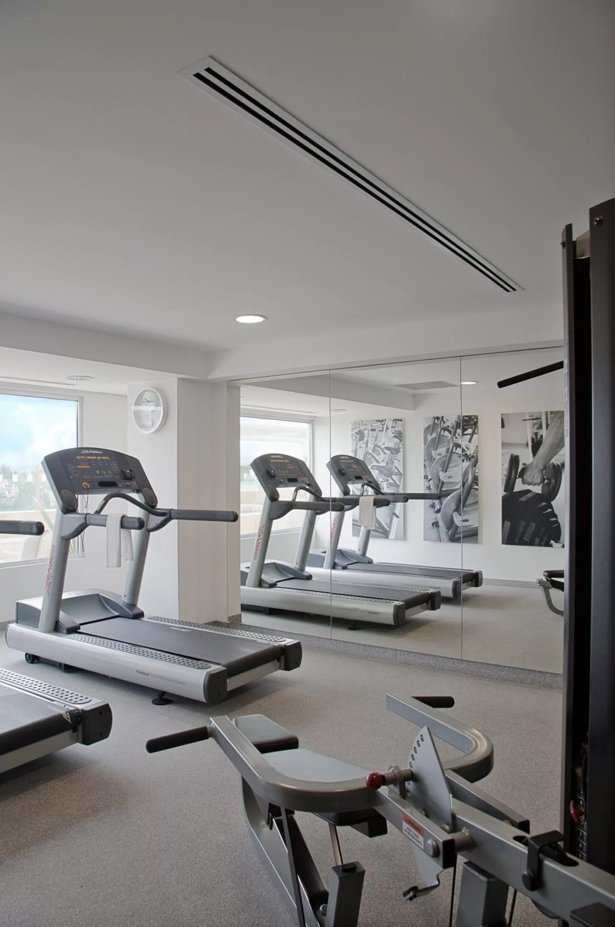 Fitness centre/facilities in Fiesta Inn Puebla Las Animas