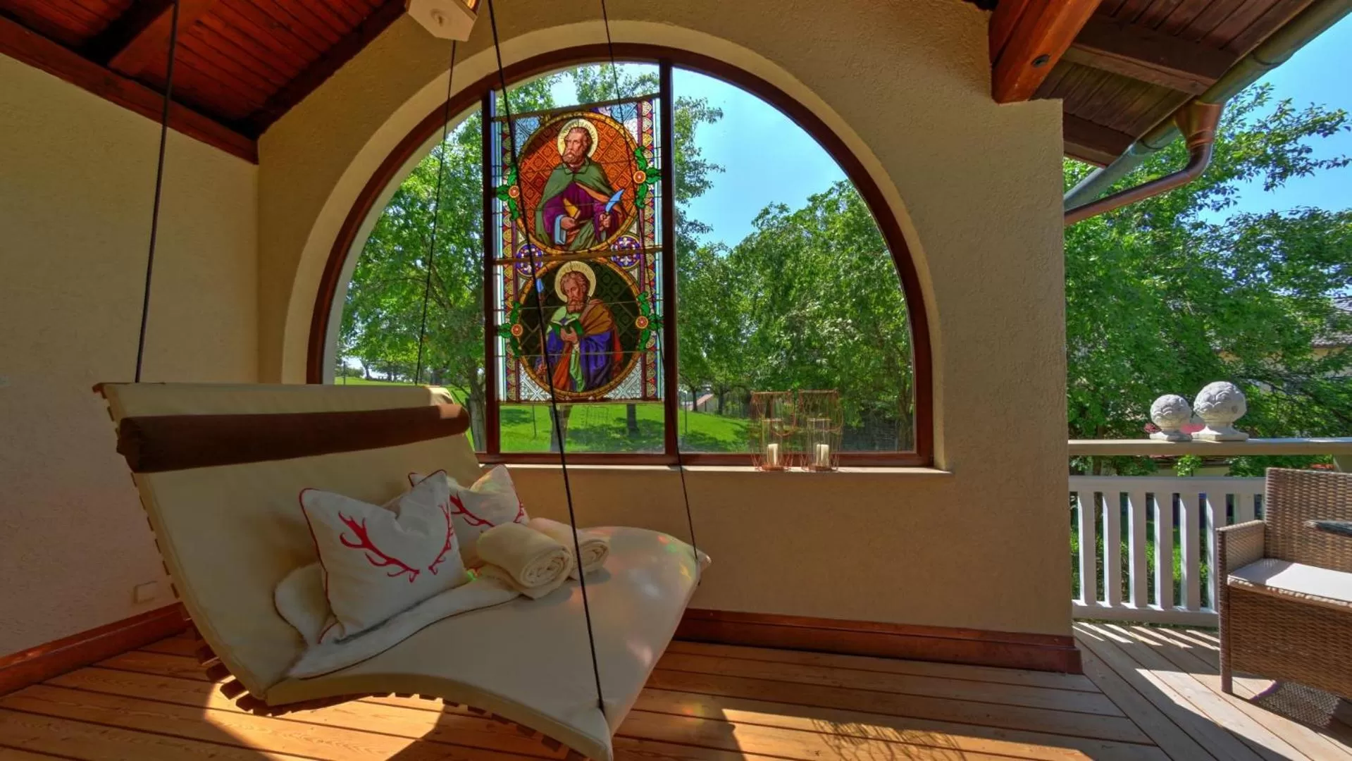 Balcony/Terrace in Boutique Hotel POST ANDECHS