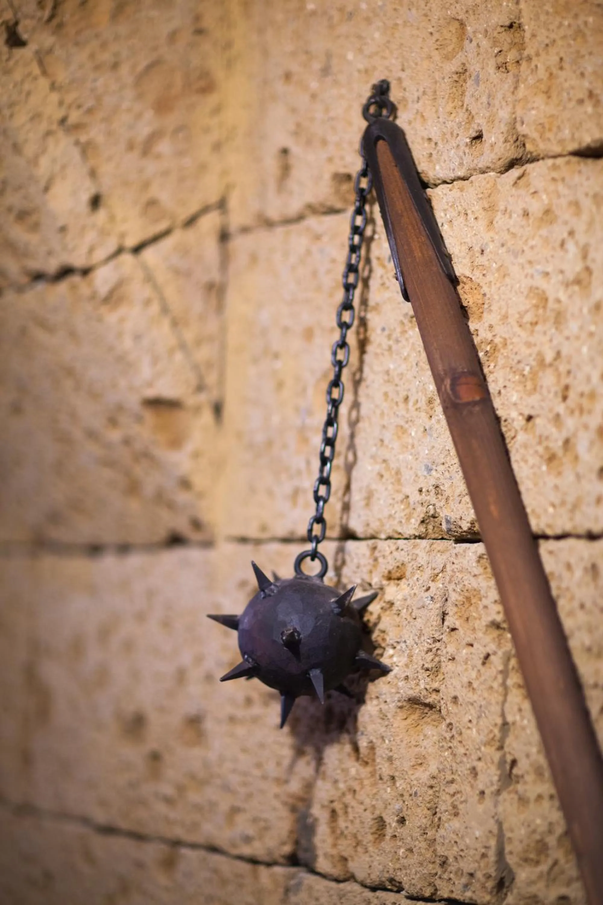 Decorative detail in House of Dracula Hotel