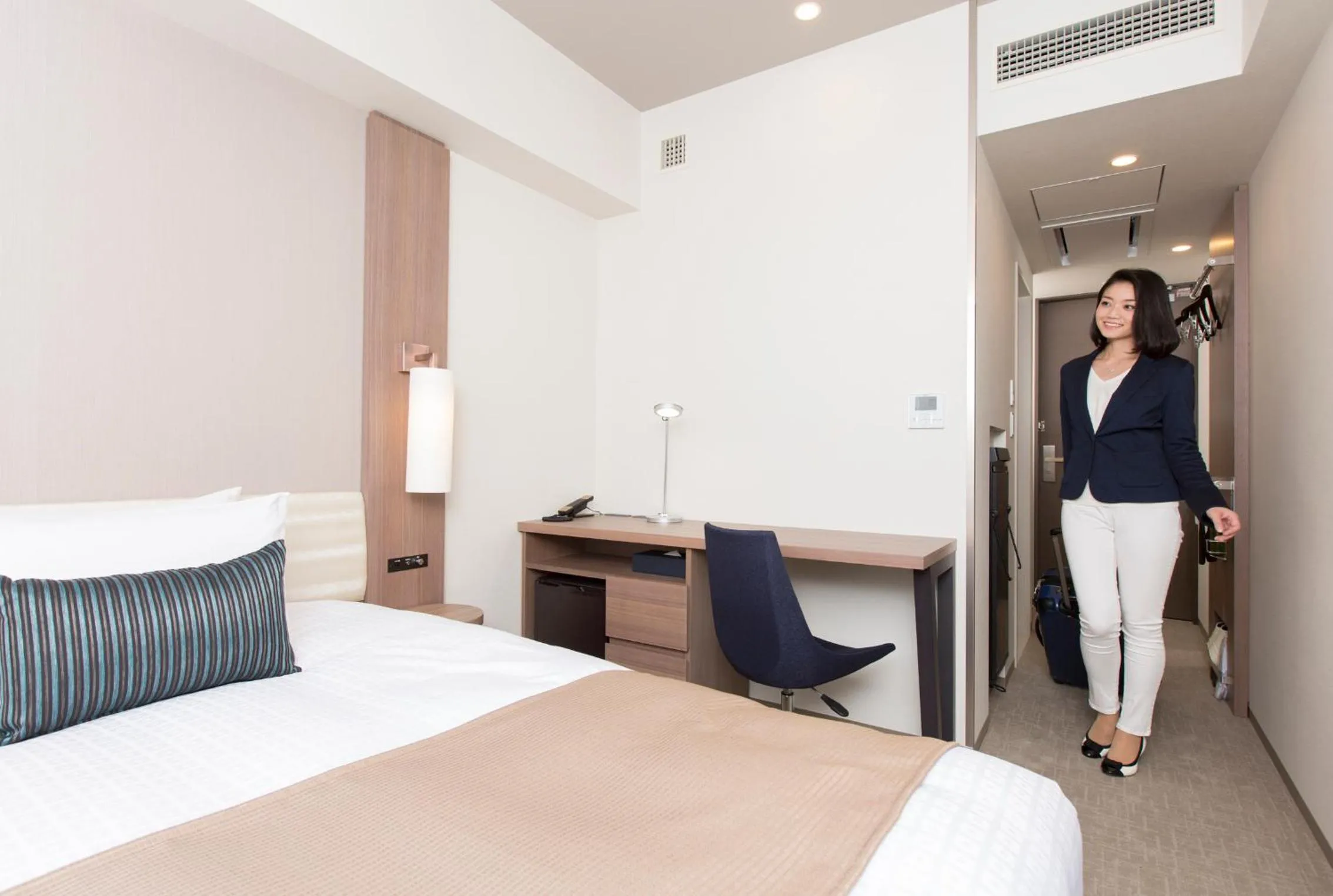 Photo of the whole room, Bed in Tokyu Stay Ginza