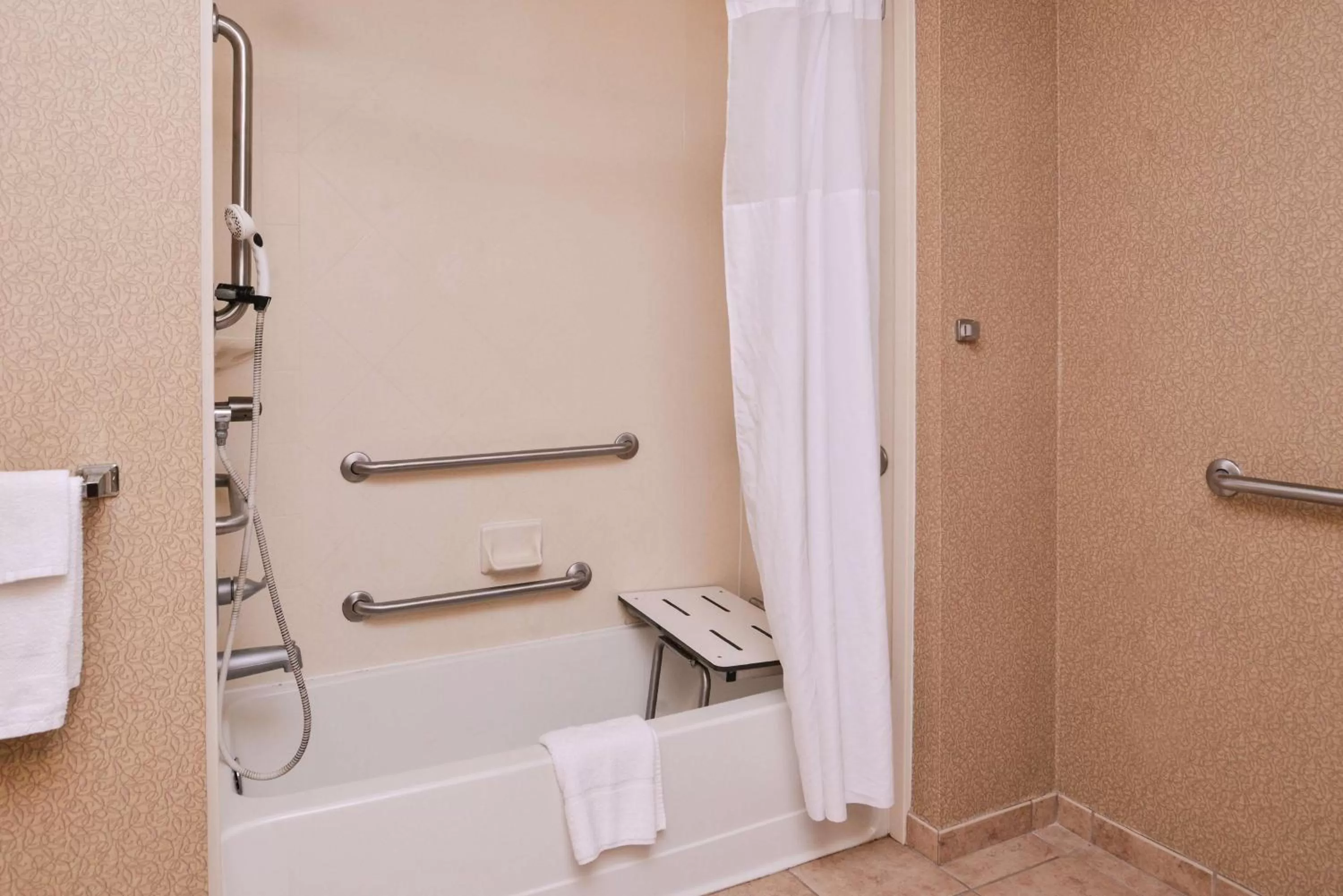 Bathroom in Hampton Inn Jackson-College Avenue