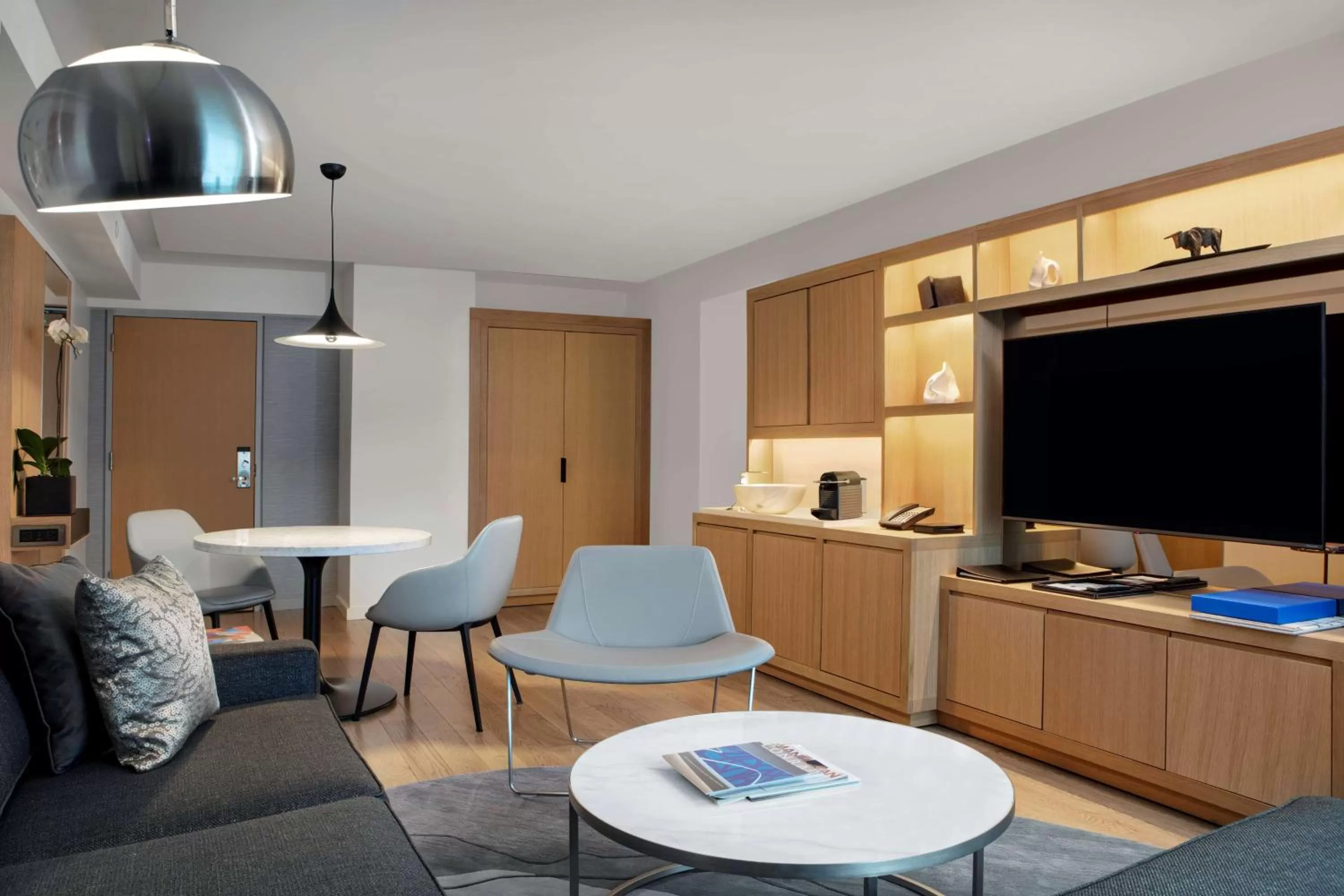 Bedroom in Conrad New York Downtown