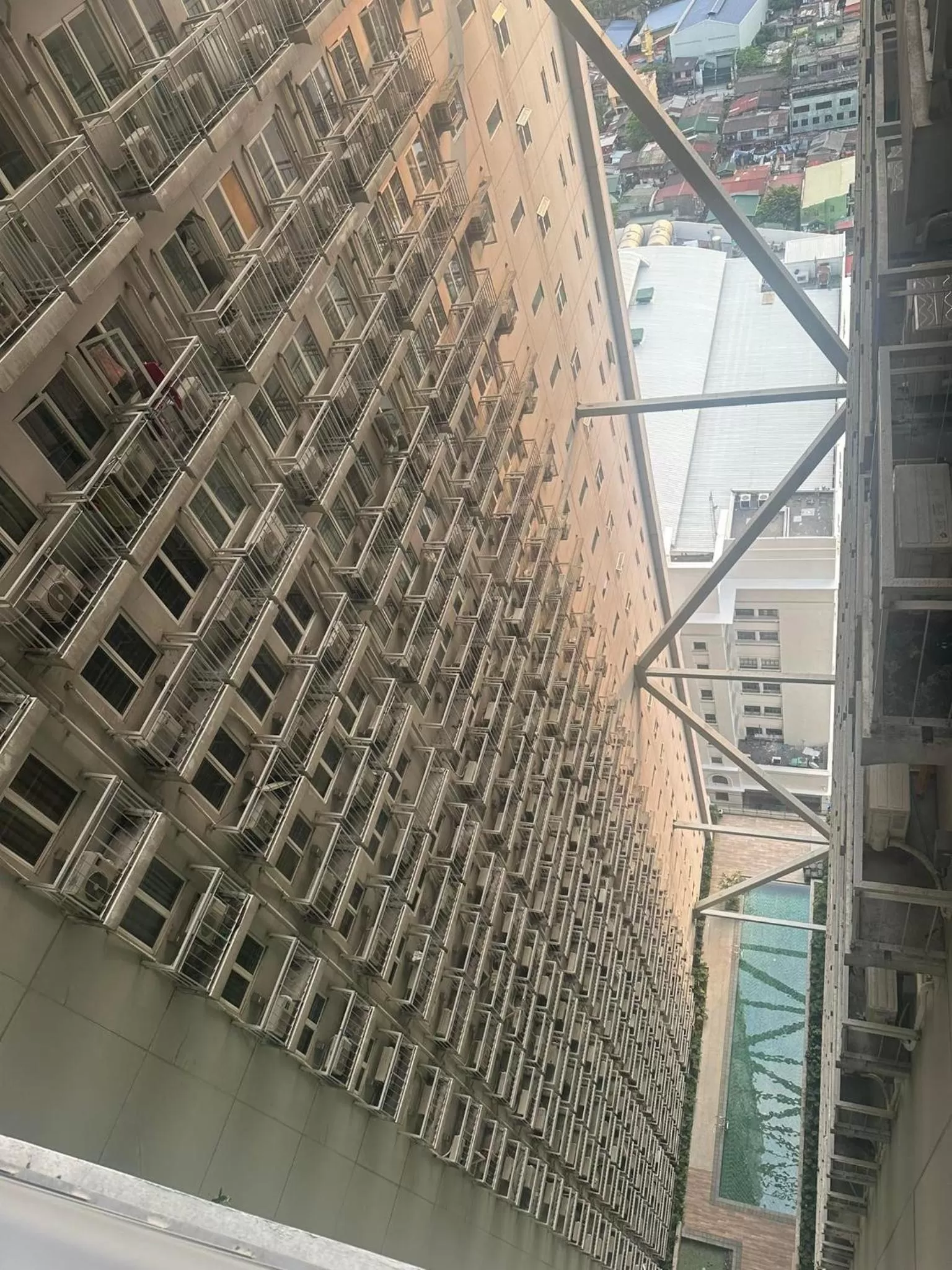 Pool view in Green Residences Stays by PBYY