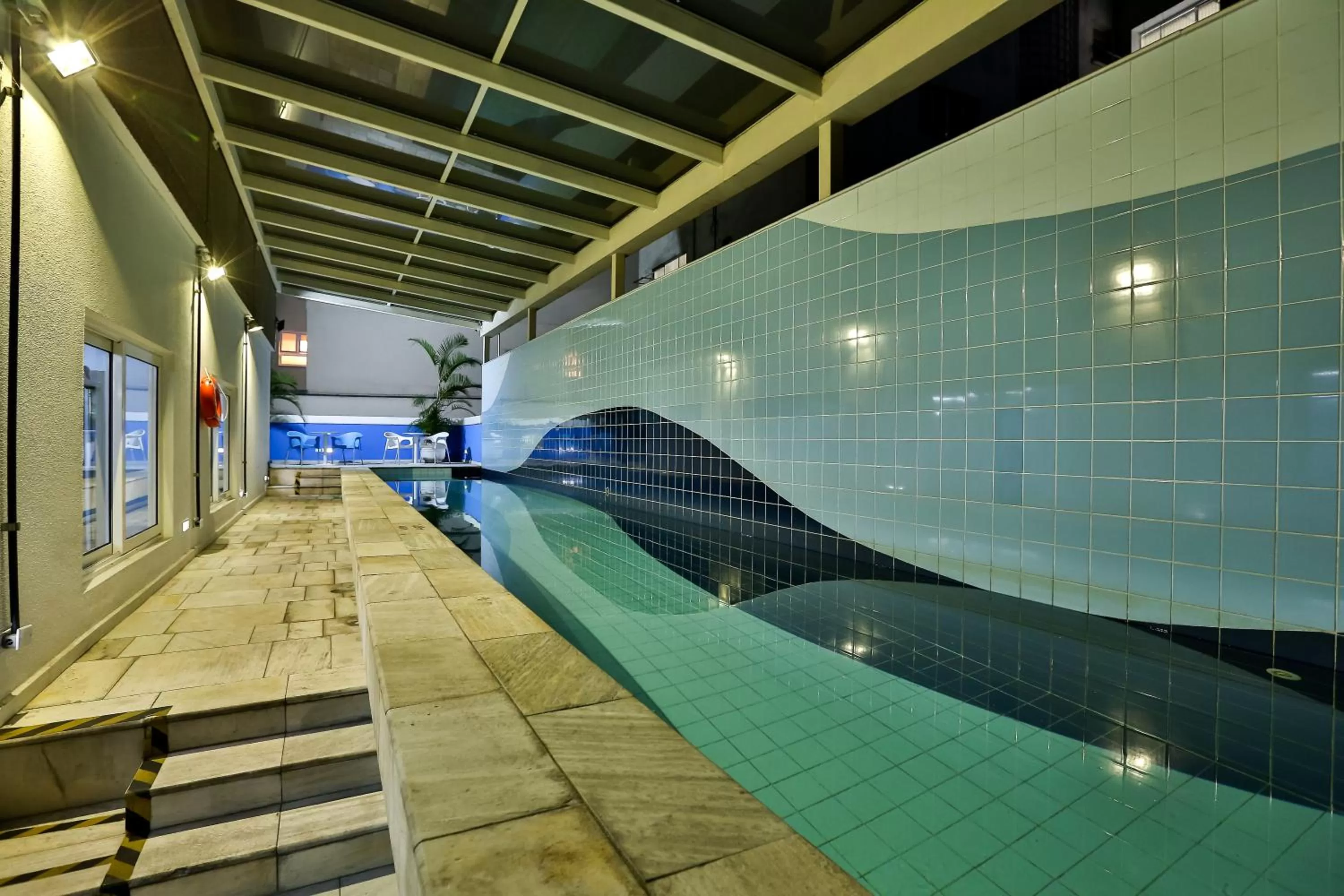 Pool view in Slaviero São Paulo Downtown