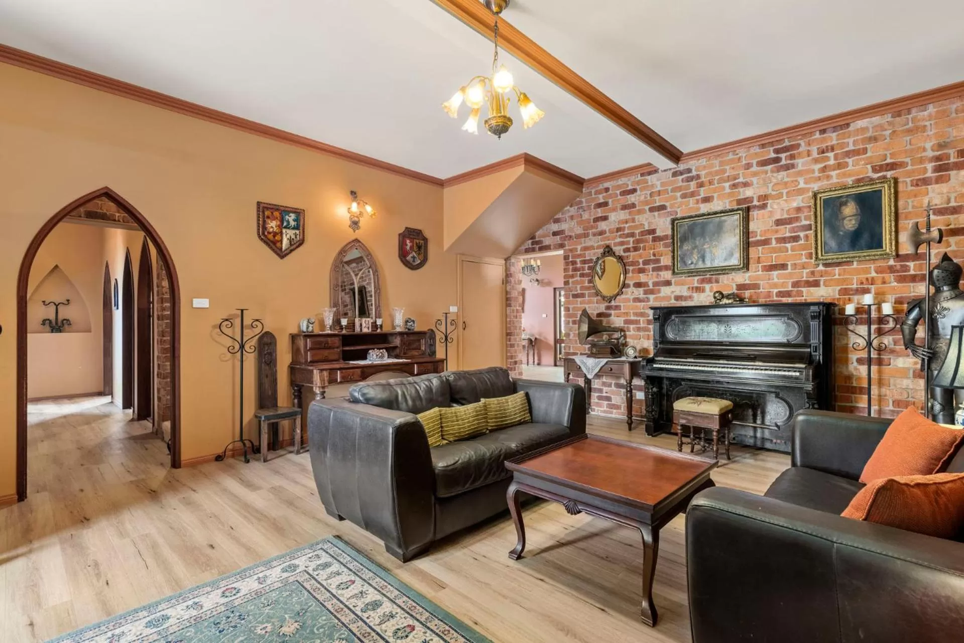 Seating Area in The Castle at Bonville