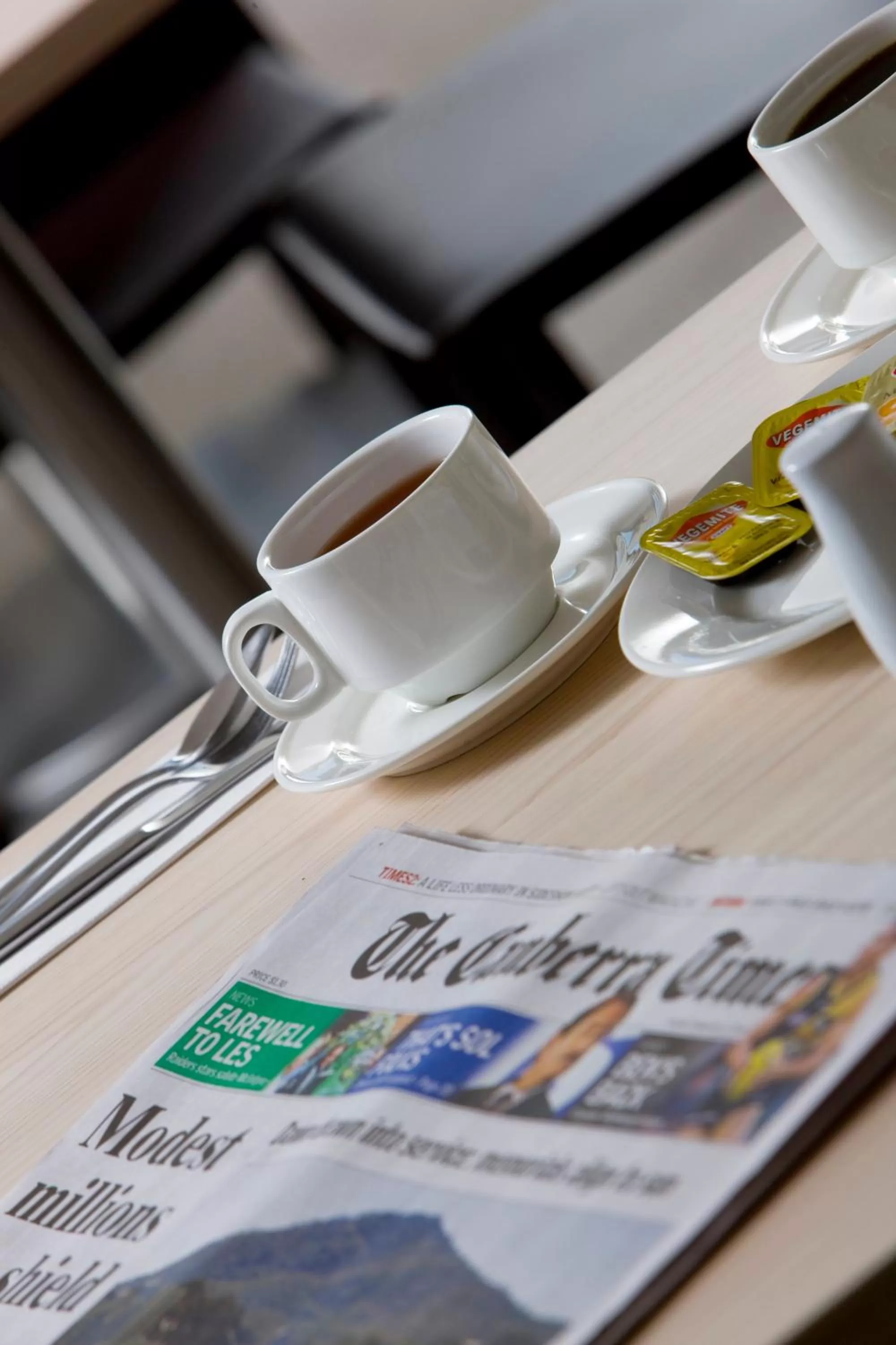 Drinks in ibis Styles Canberra Tall Trees