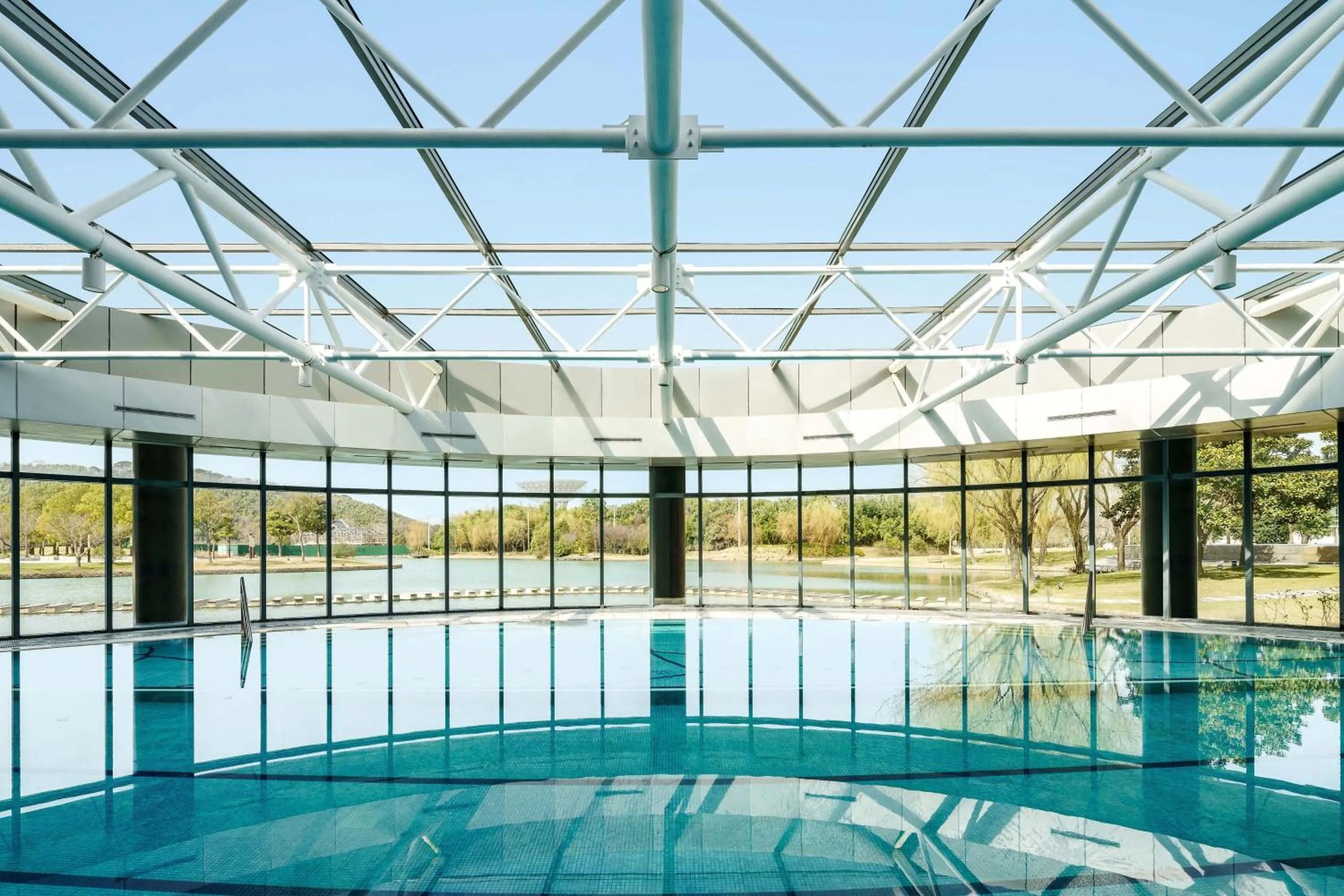 Swimming pool in The Yuluxe Sheshan, Shanghai, A Tribute Portfolio Hotel