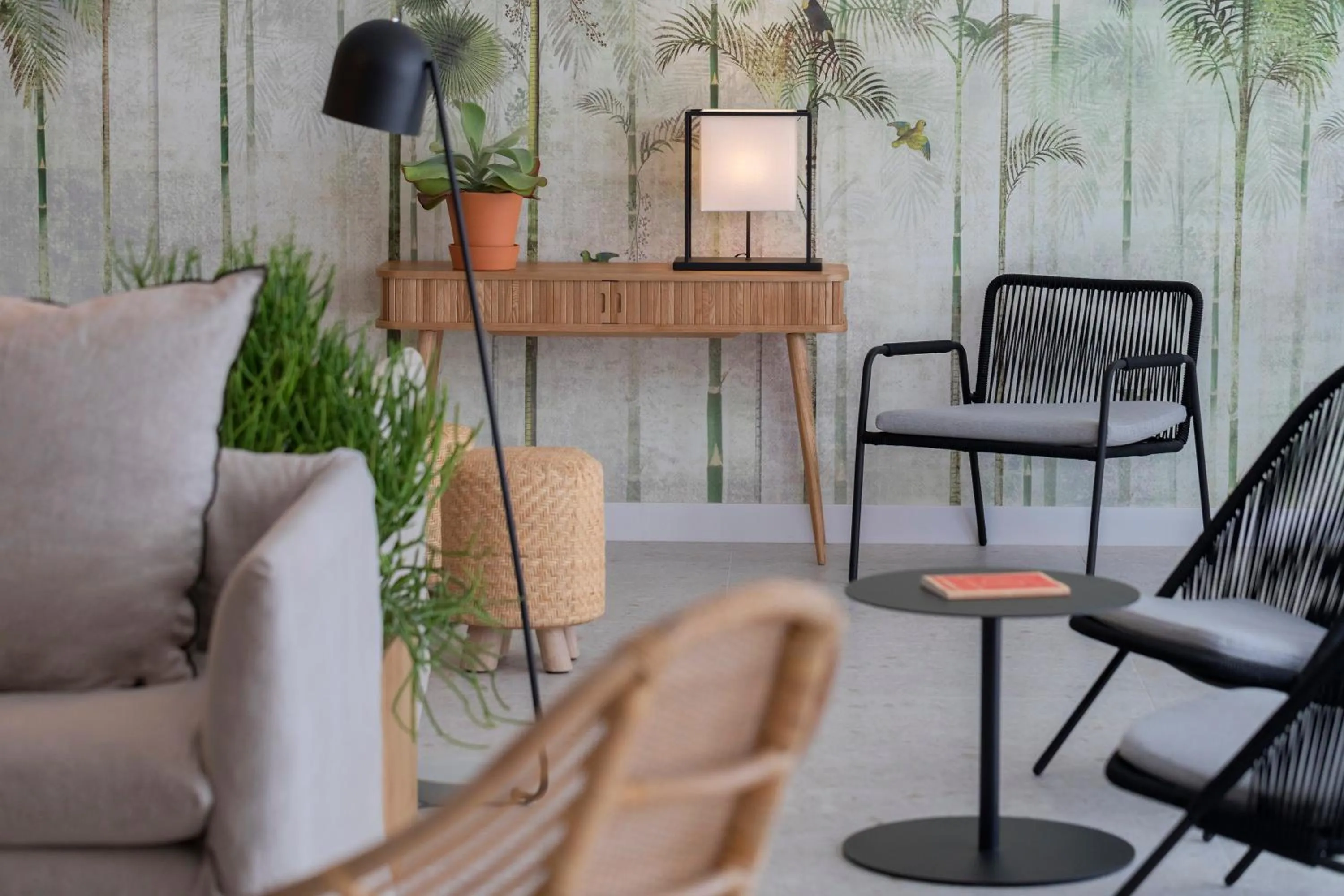 Seating area in HM Ayron Park - Adults Only