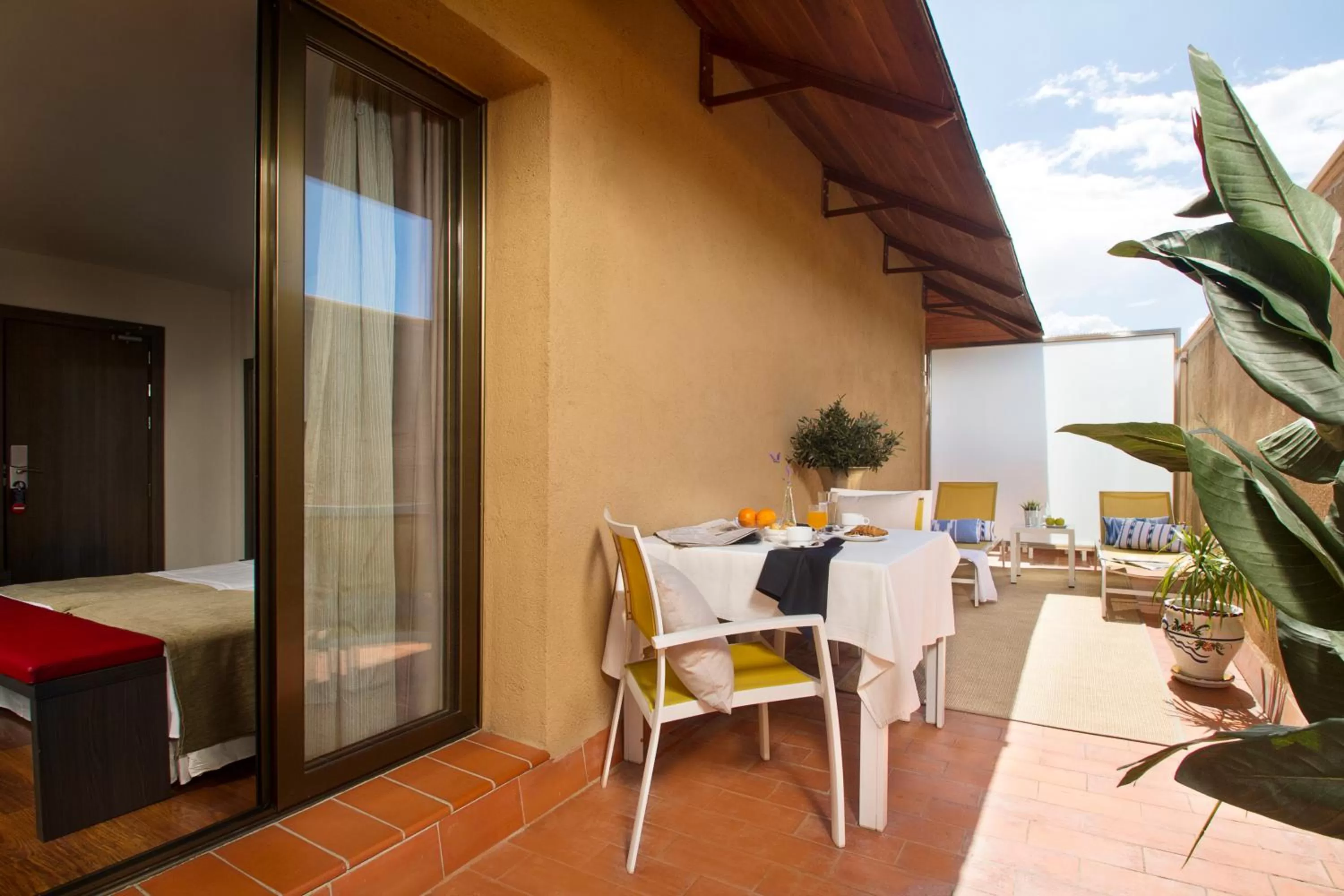 Balcony/Terrace in Hotel Oasis