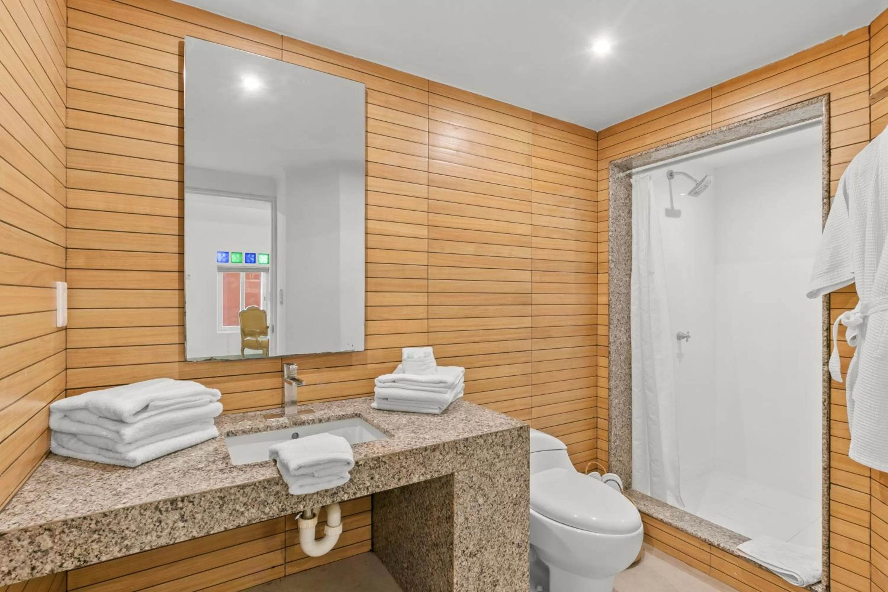 Shower in Casa Tortugas Boutique Hotel - A Hidden Gem in Cancun