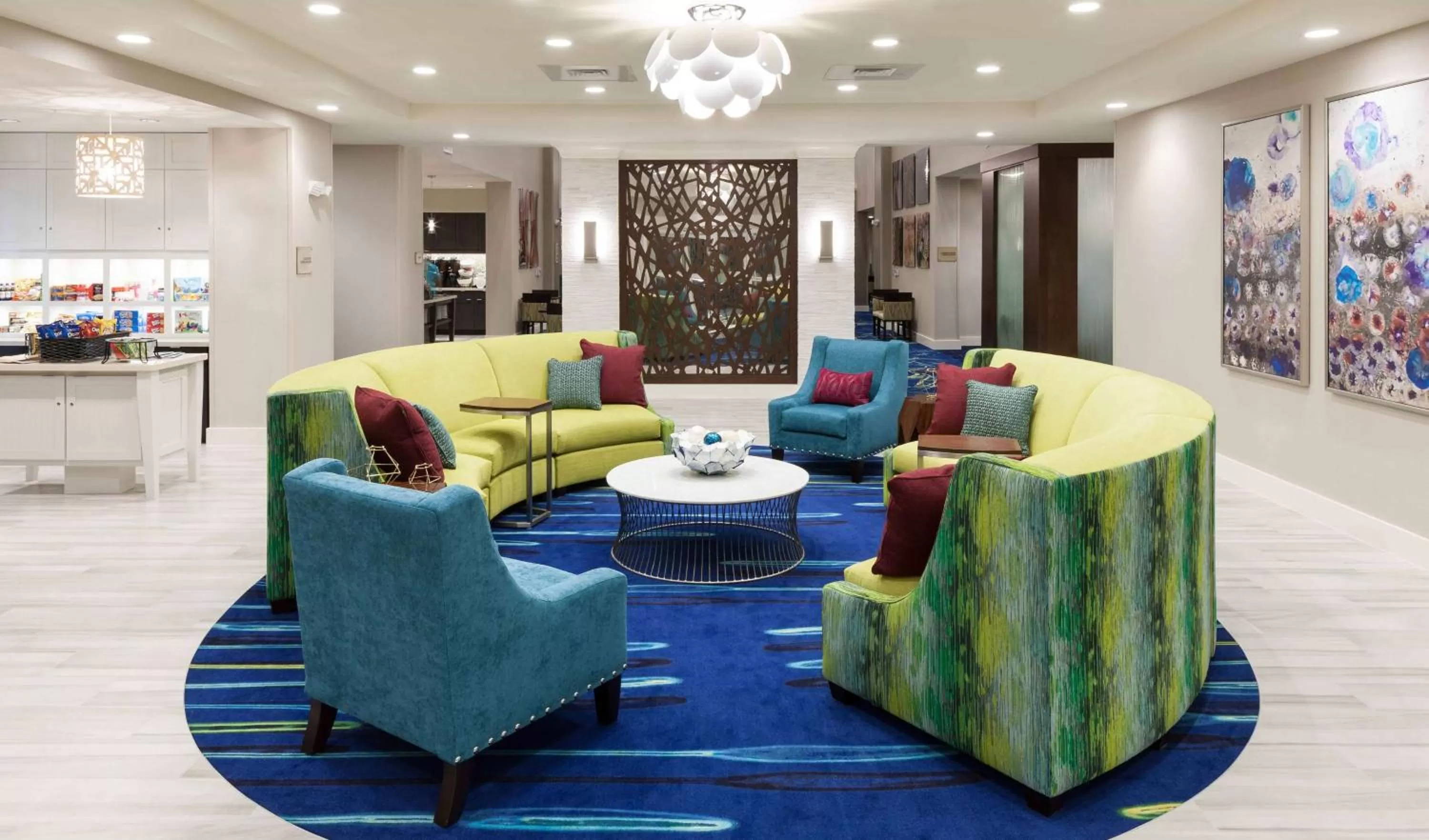 Lobby or reception in Homewood Suites by Hilton Cape Canaveral-Cocoa Beach