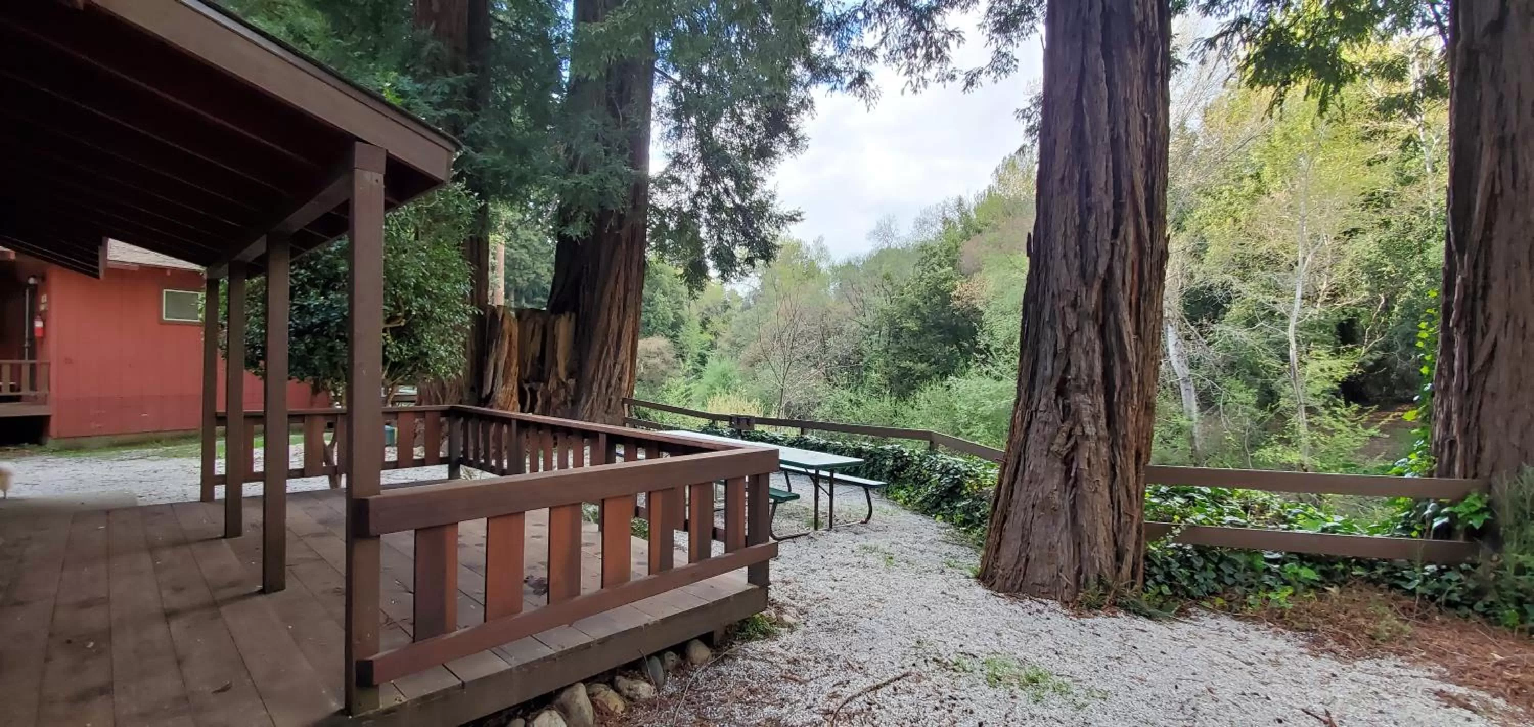 Patio in Fern River Resort