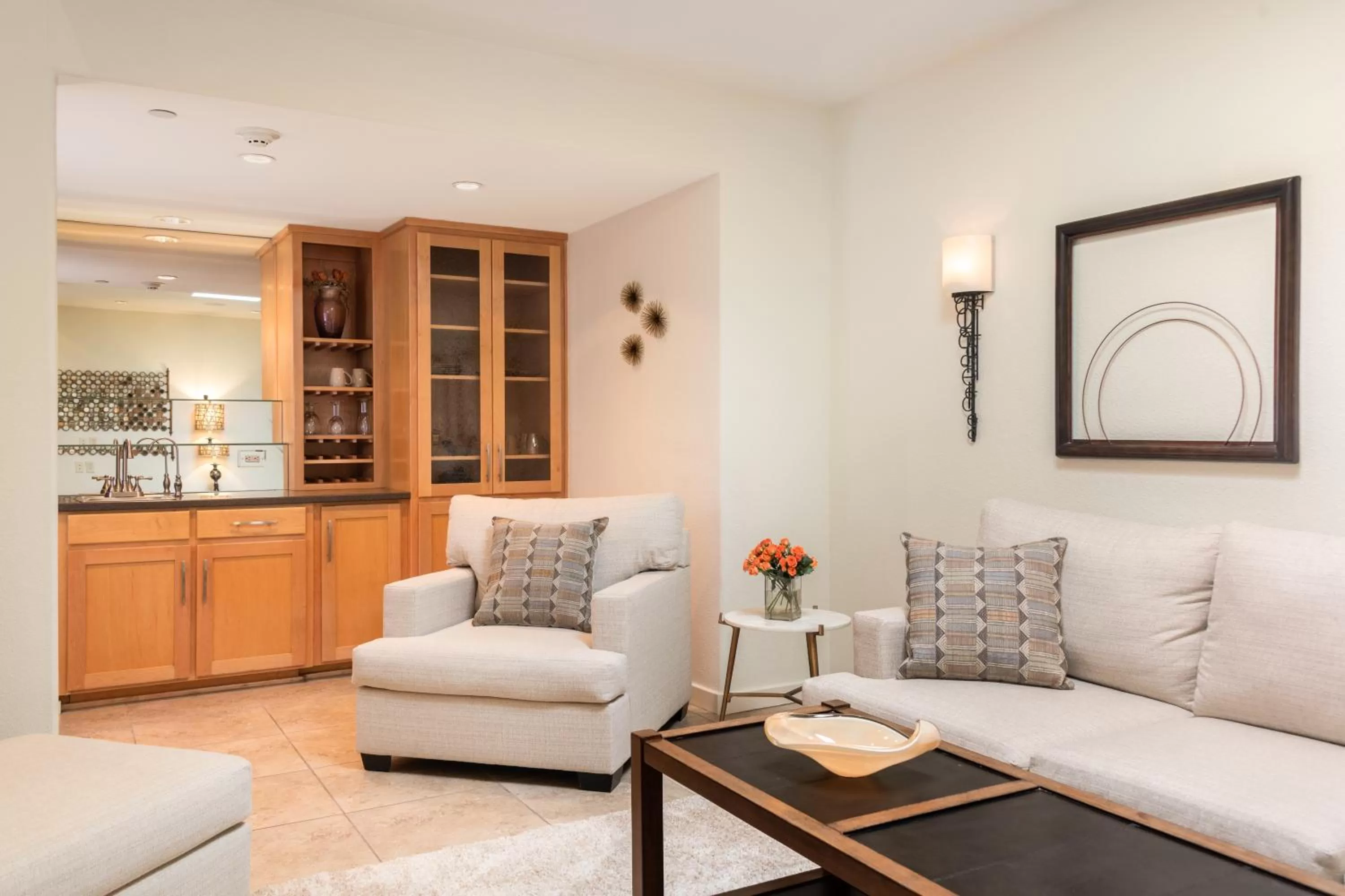 Seating area in Inn on Lake Granbury a Boutique Hotel