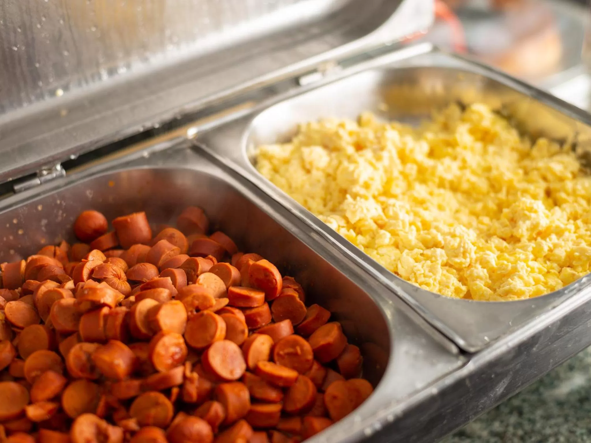 Buffet breakfast in Real Castilha Hotel