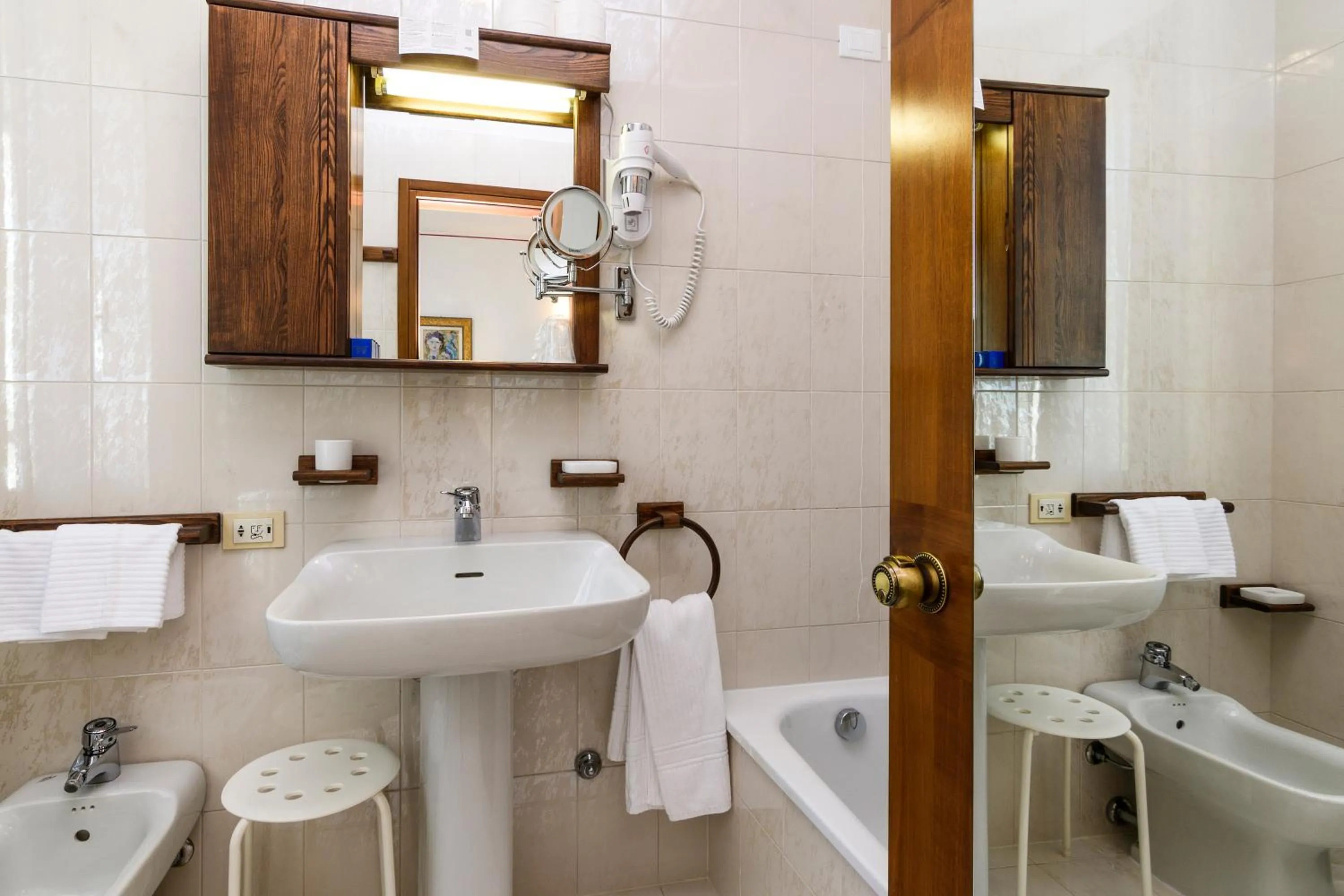 Bathroom in Hotel San Marco