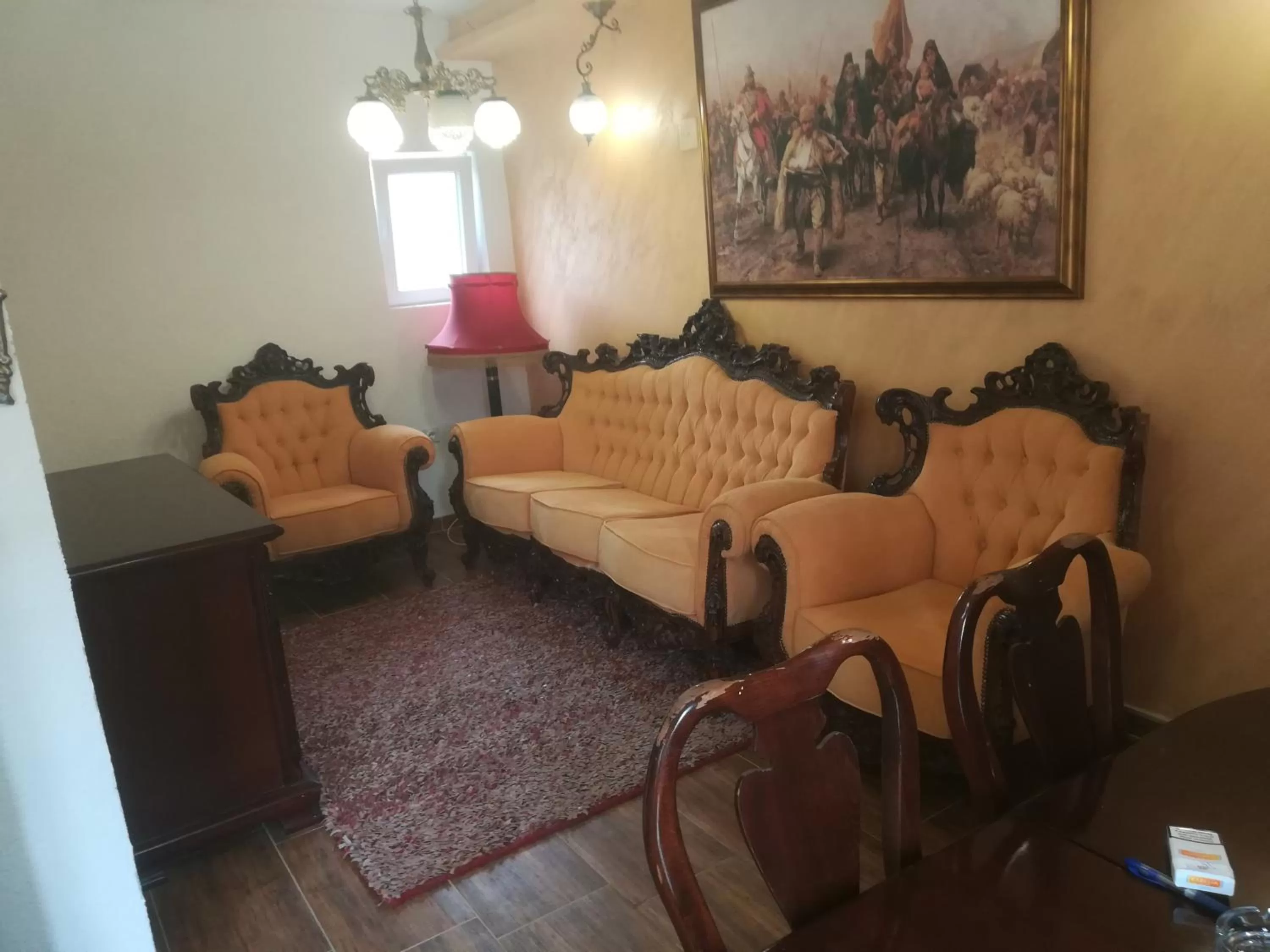 Living room in Etno selo Vile Jefimija, selo Preobrazenje, Vranje