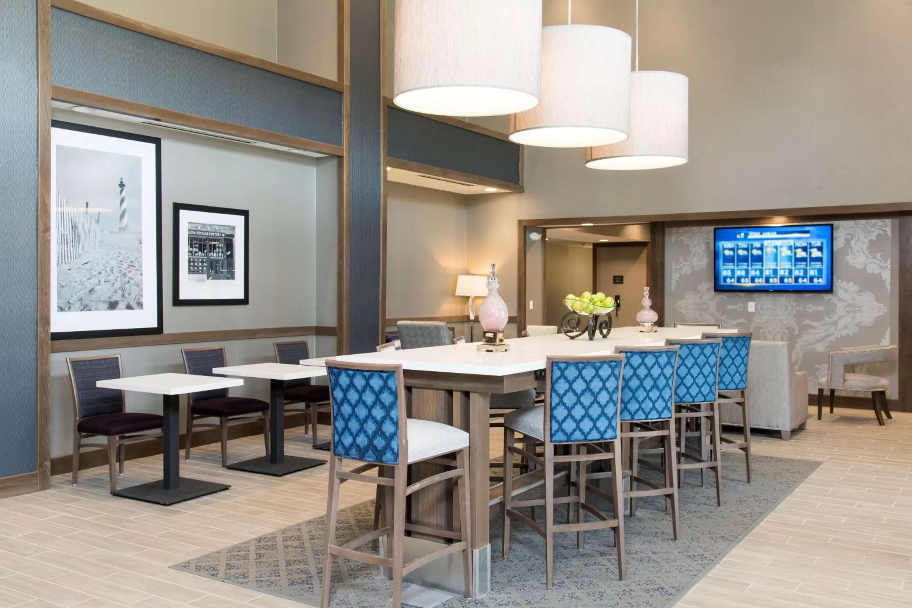 Lobby or reception in Hampton Inn and Suites Michigan City