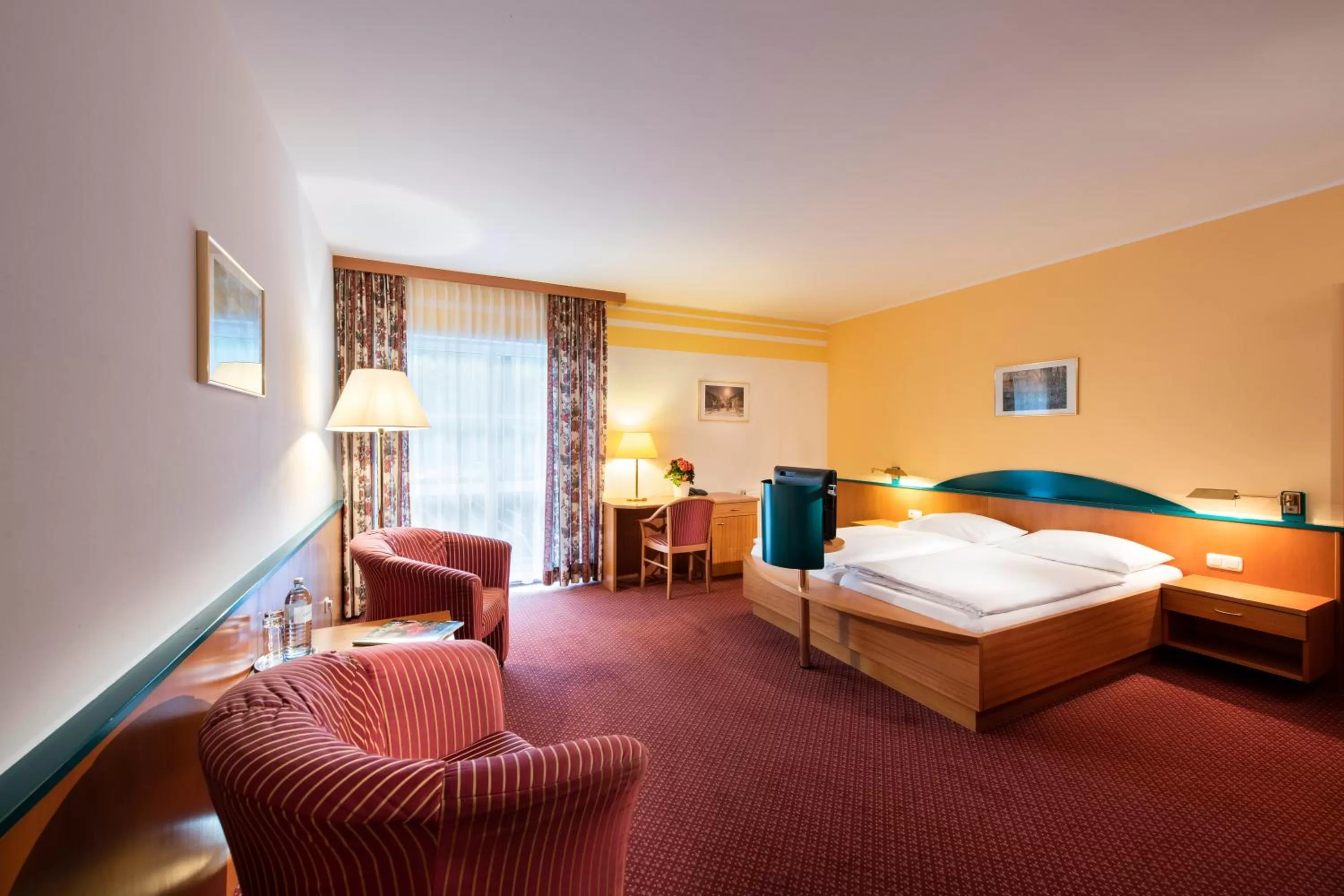 Photo of the whole room, Bed in Parkhotel zur Klause