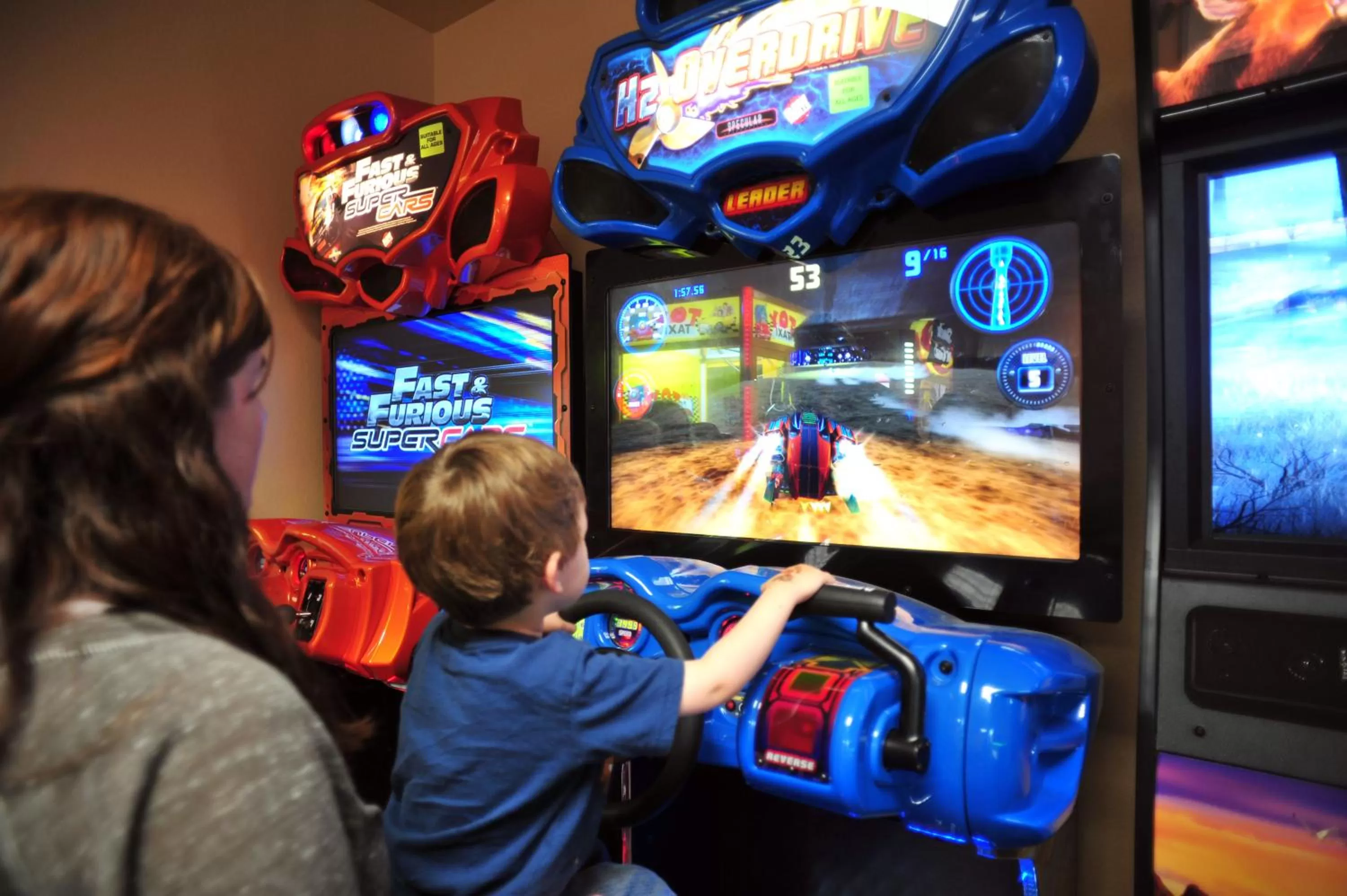 Game Room in Sunset Bay Resort & Suites