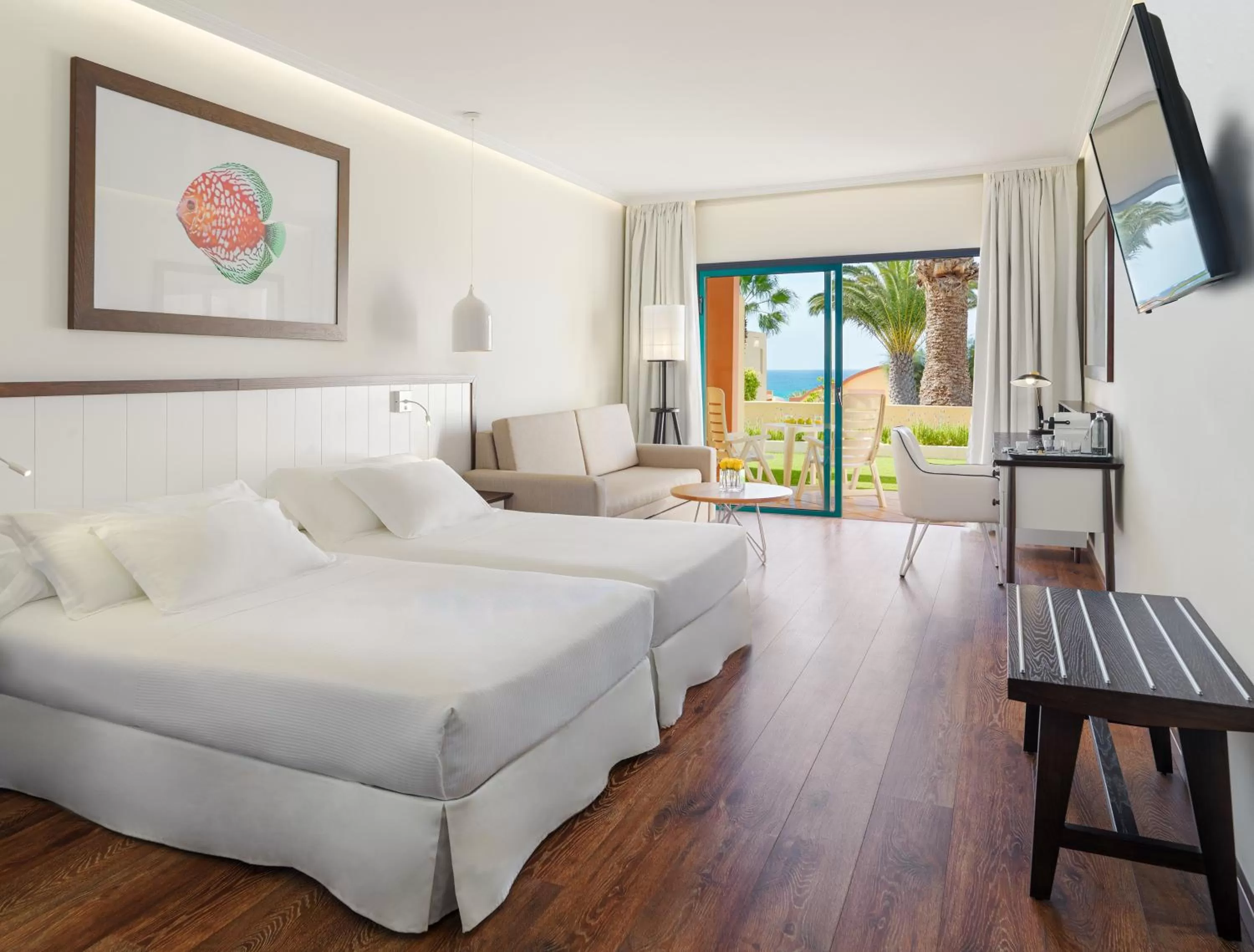 Photo of the whole room, Bed in H10 Playa Esmeralda - Adults Only