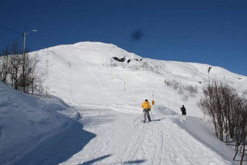 Skiing in Øren Hotel
