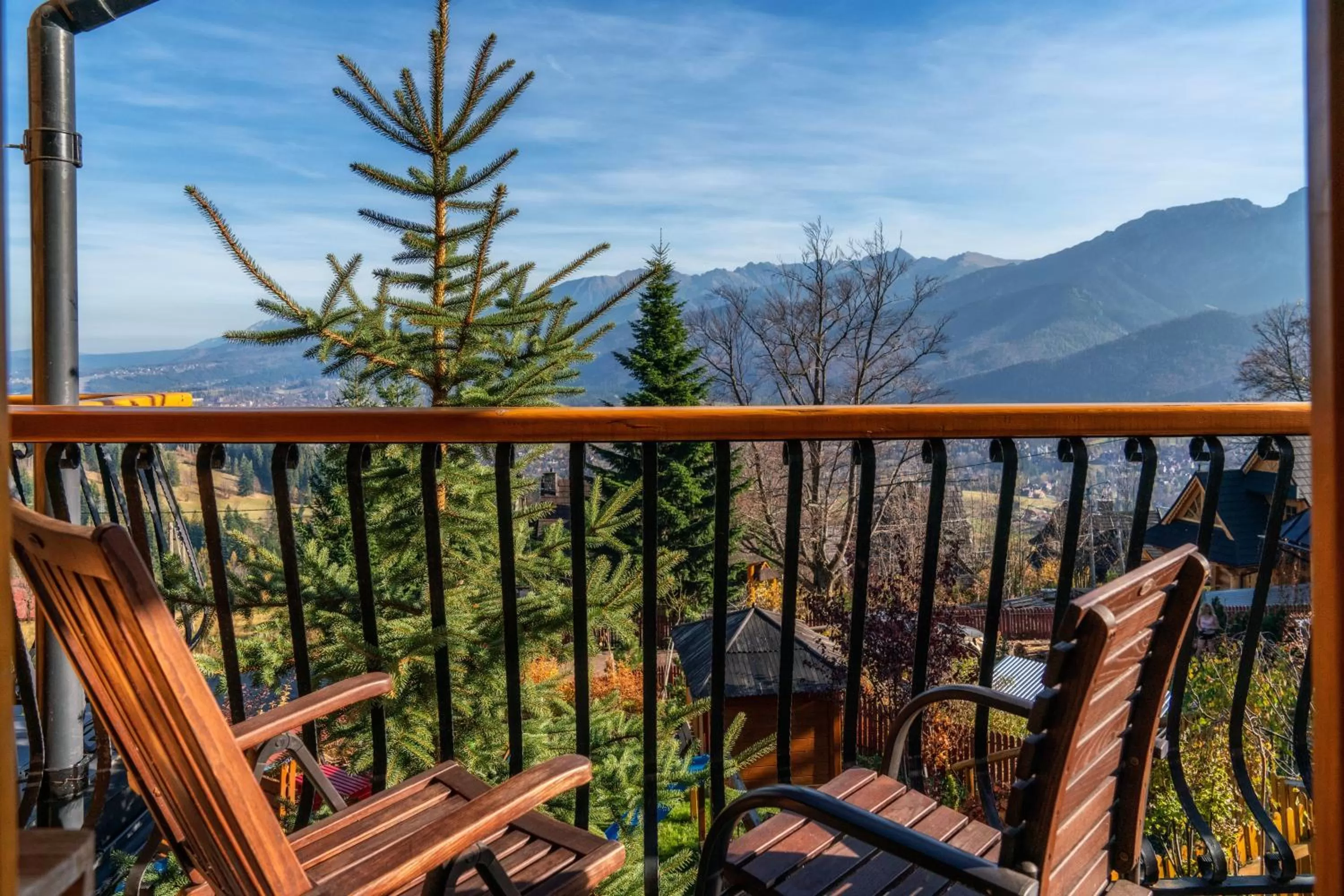 Balcony/Terrace in Butorowy Dwór