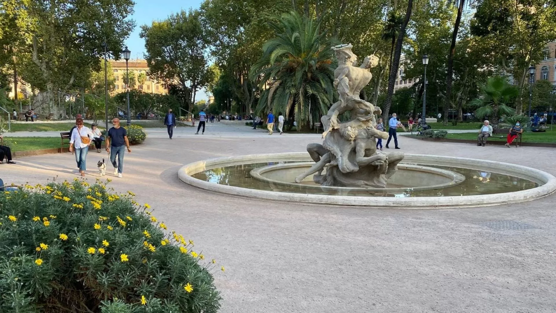 Garden view in B&B La Casa Di Patty