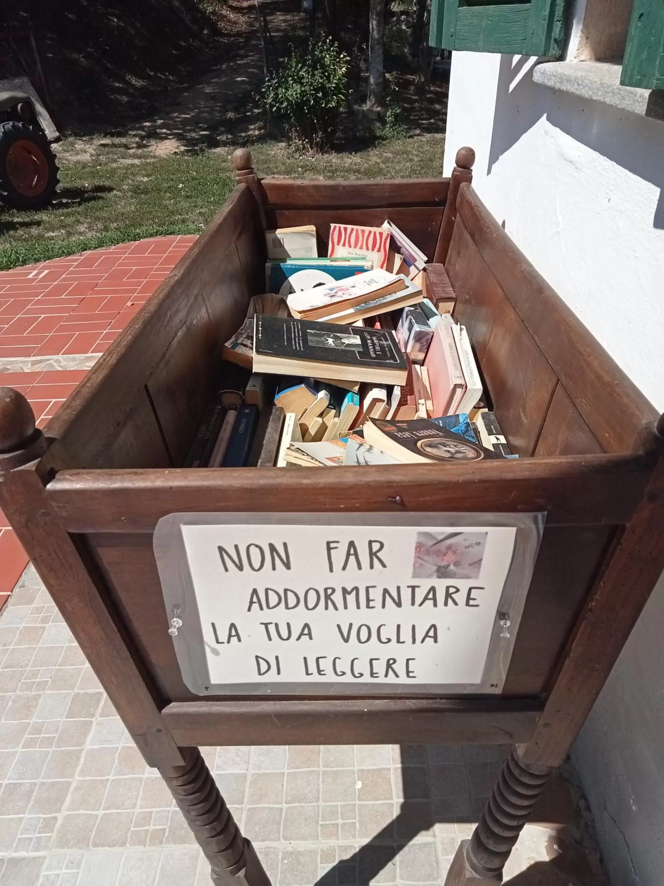 Text overlay in B&B La Semplice Nel Verde