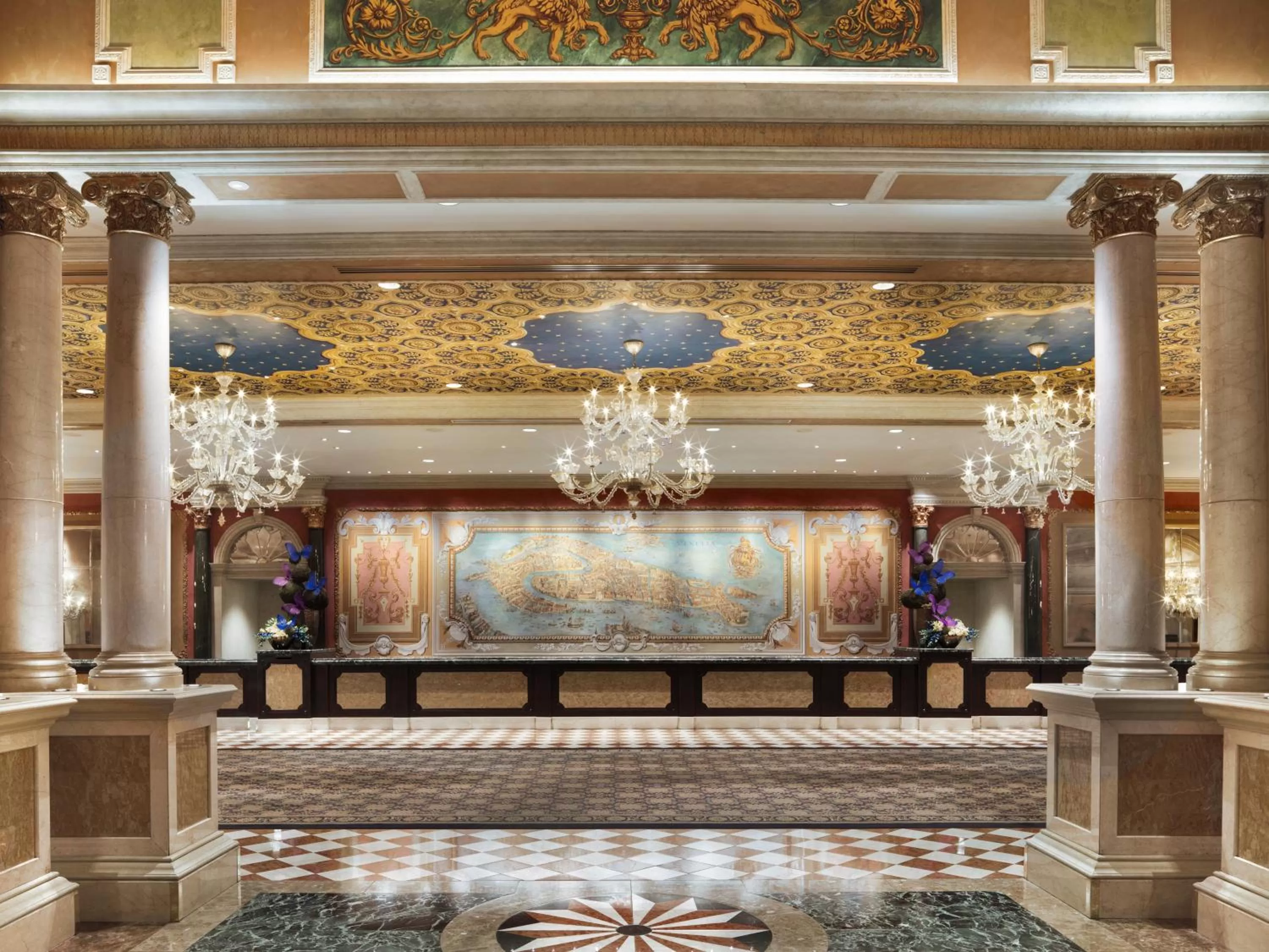 Lobby or reception in The Venetian® Resort Las Vegas