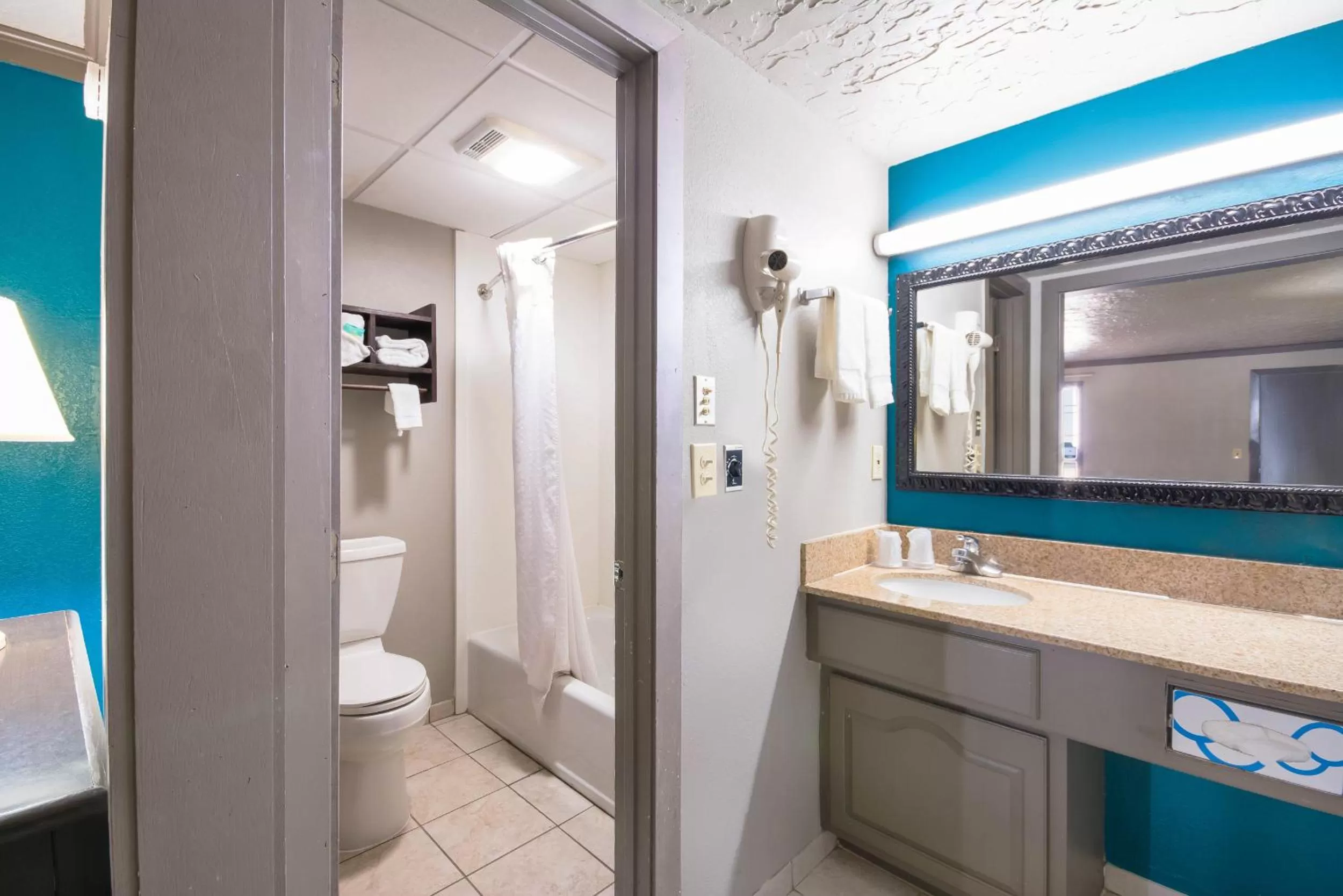 Bathroom in Econo Lodge Inn & Suites