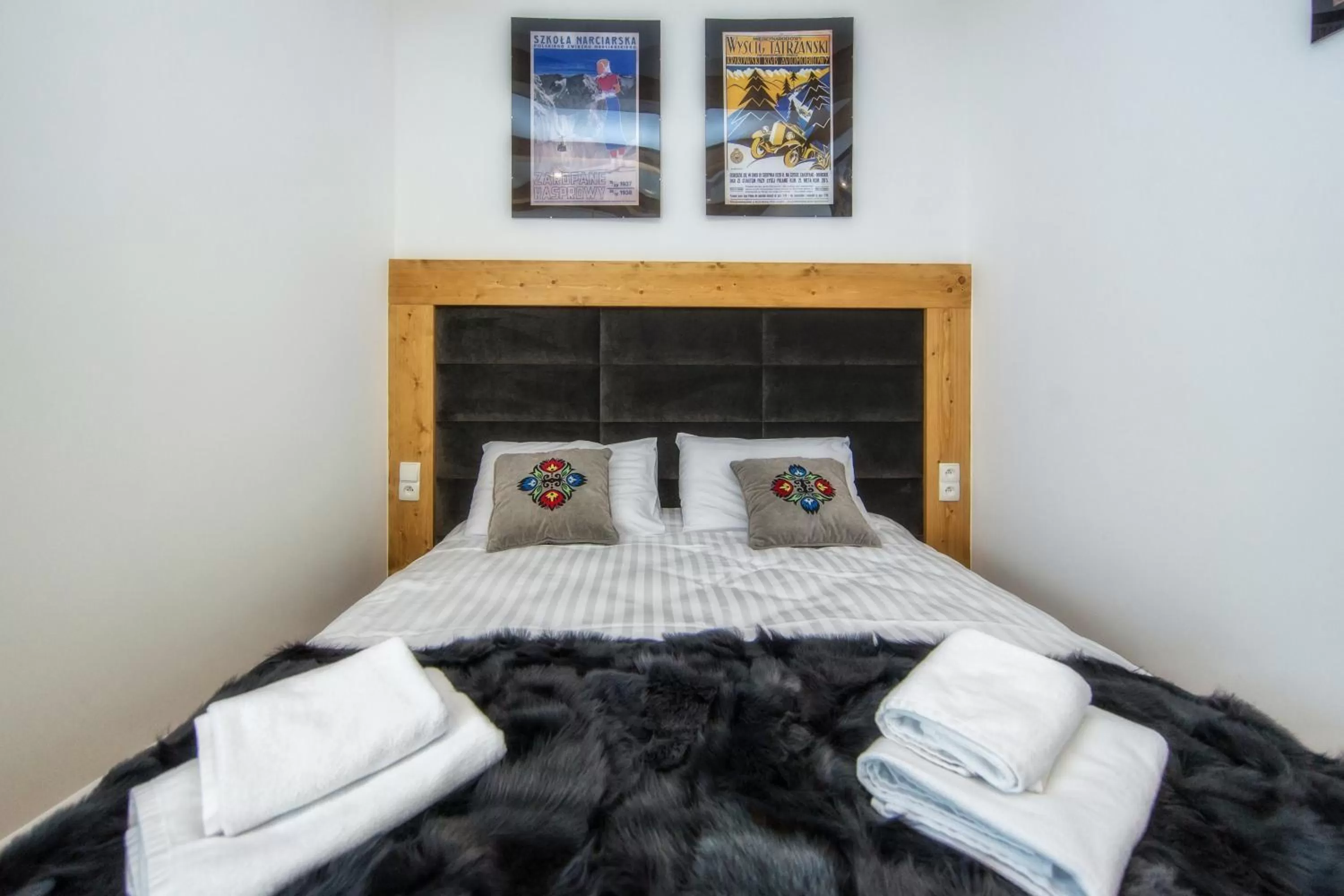 Bed in Aparthotel Giewont