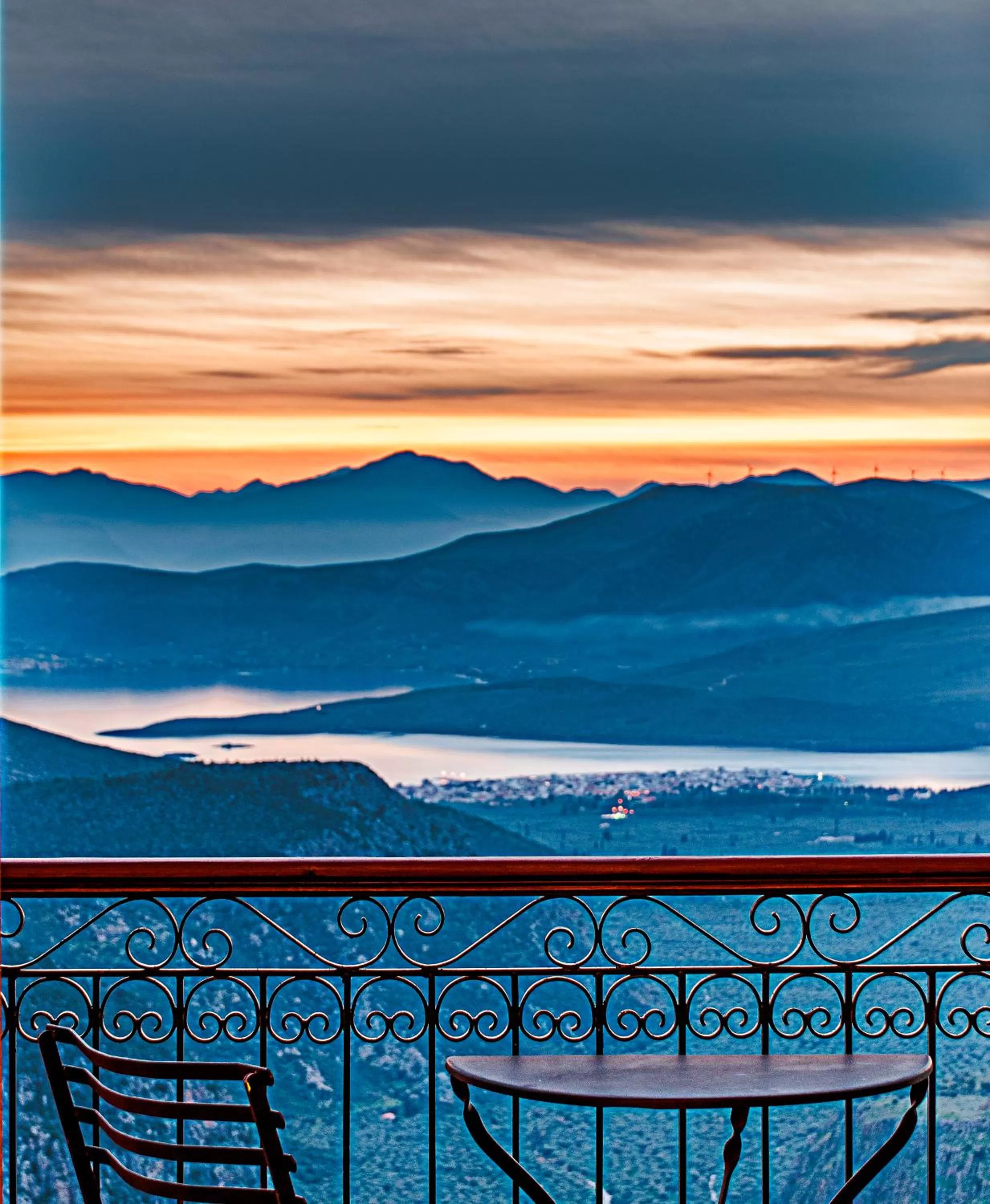 Sea view in Fedriades Delphi Hotel