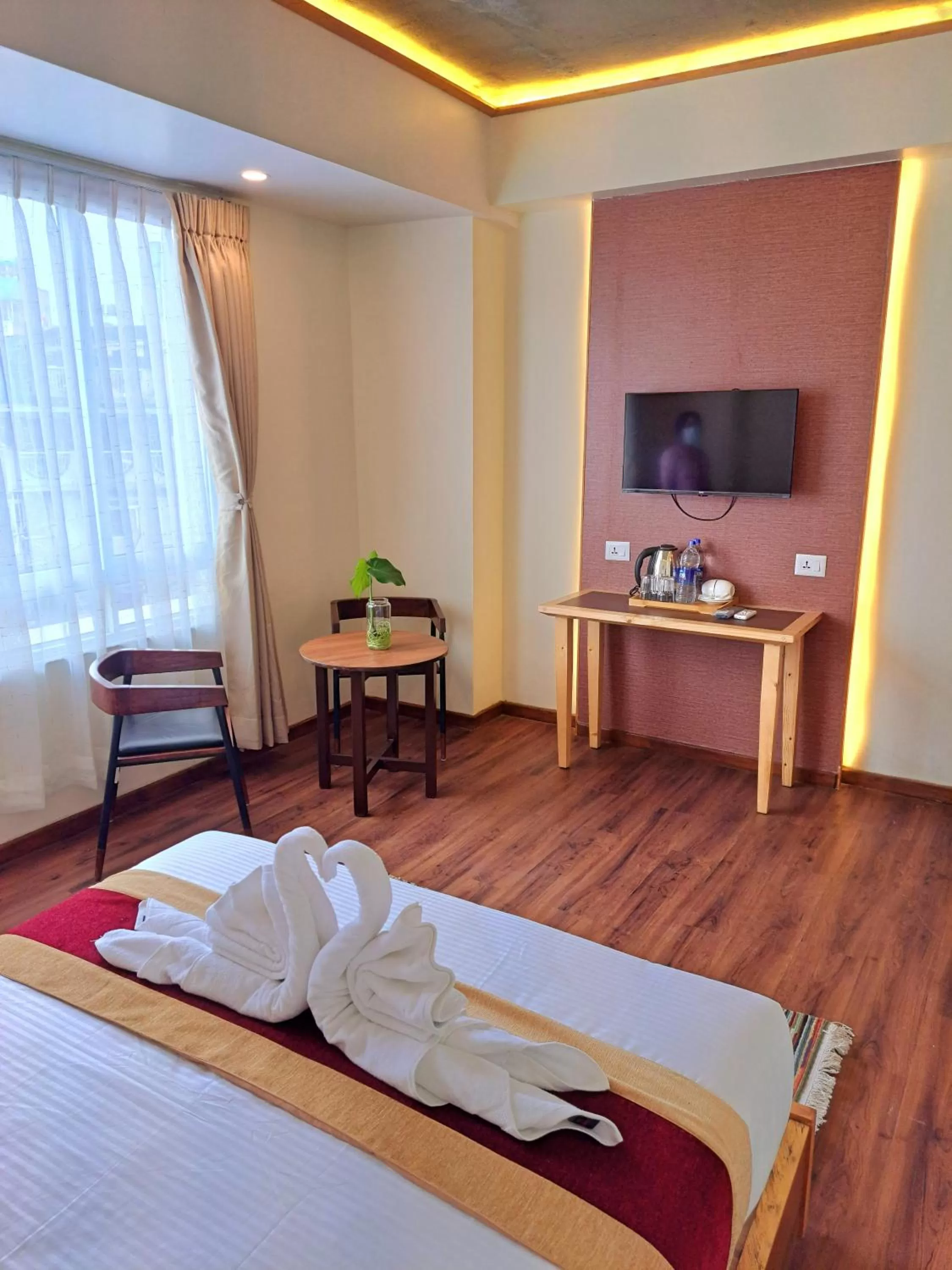 TV and multimedia, Bed in Rodeos Inn