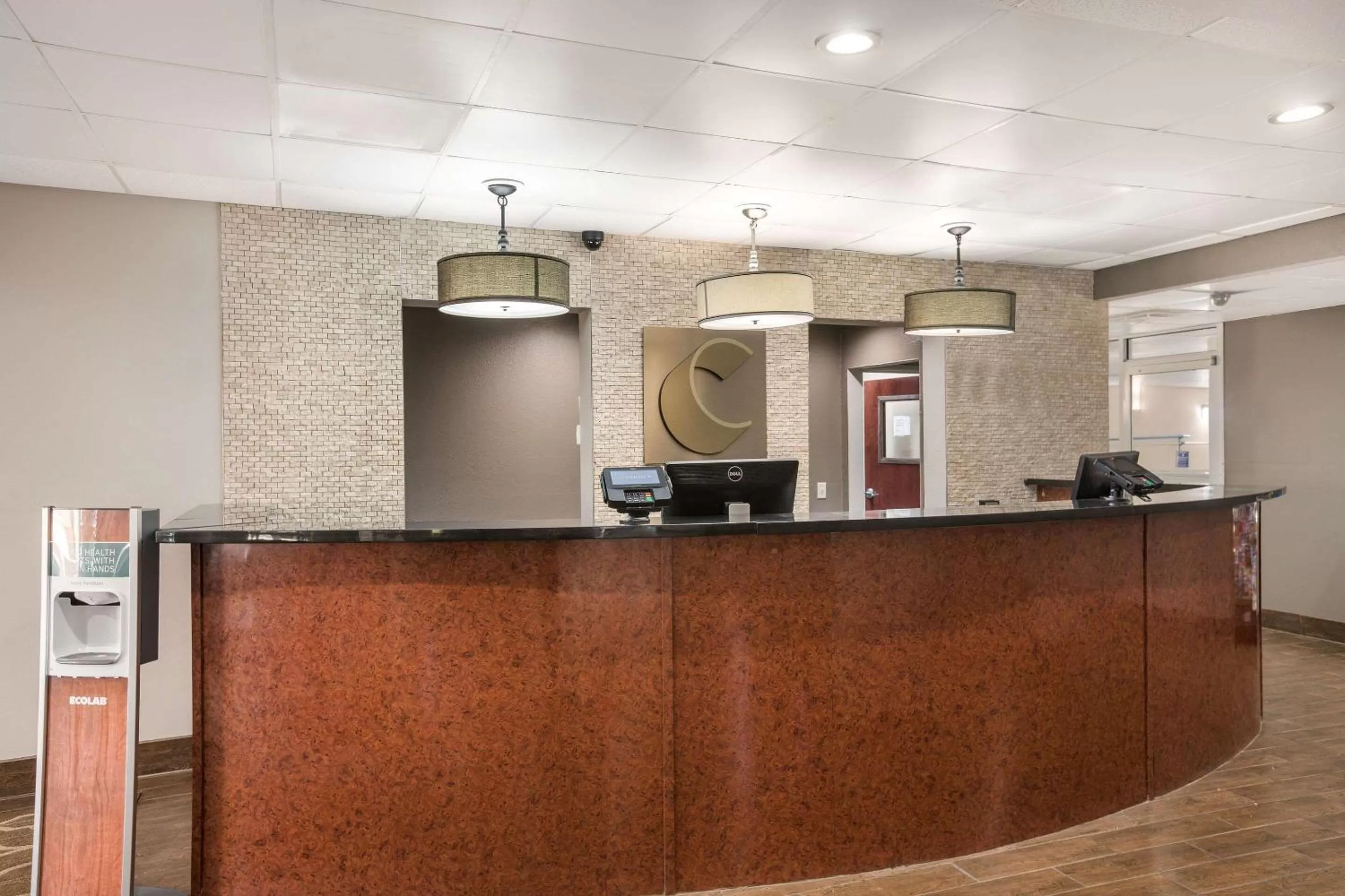 Lobby or reception in Comfort Suites Forsyth near I-75