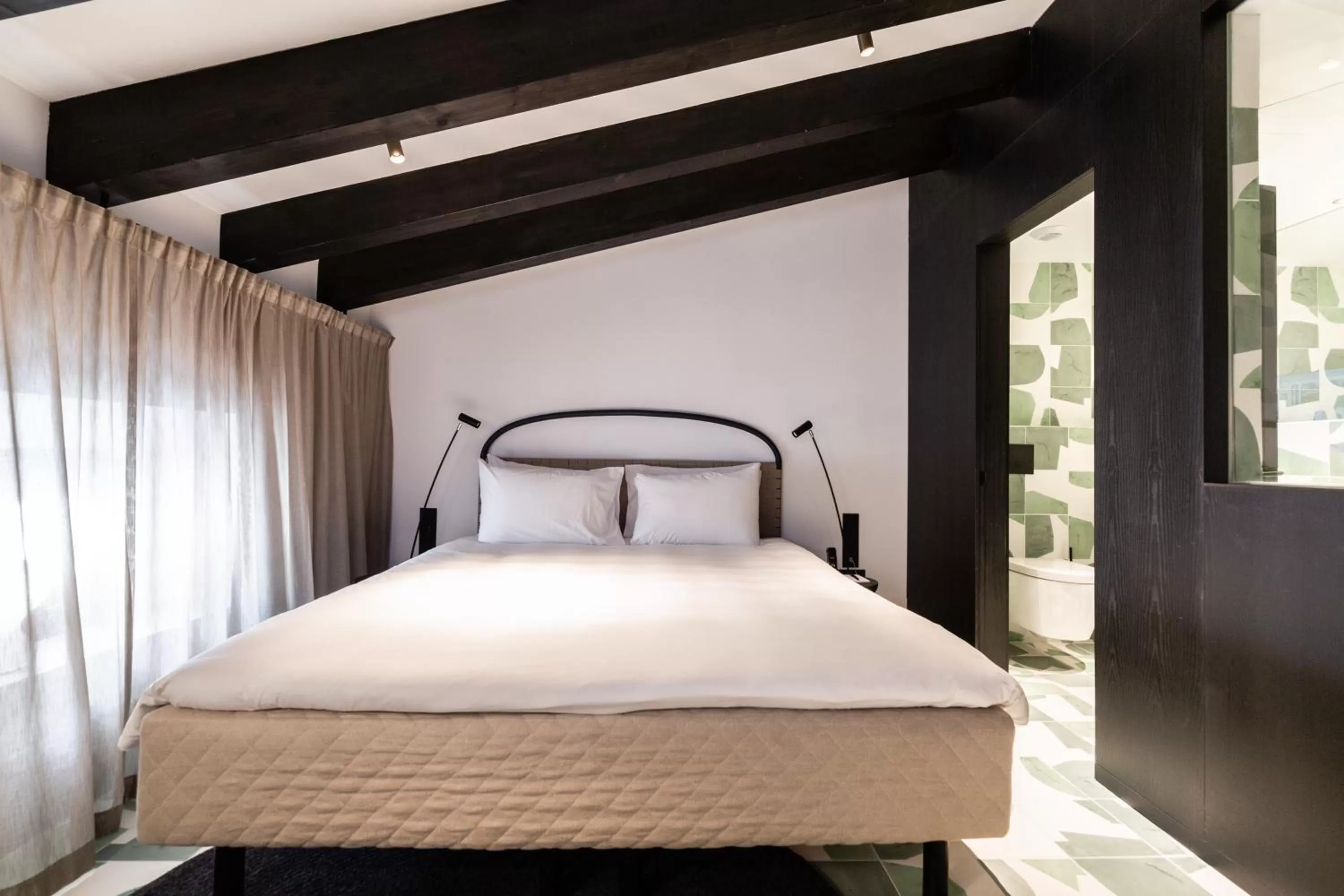 Bed in Concepcio by Nobis, Palma, a Member of Design Hotels