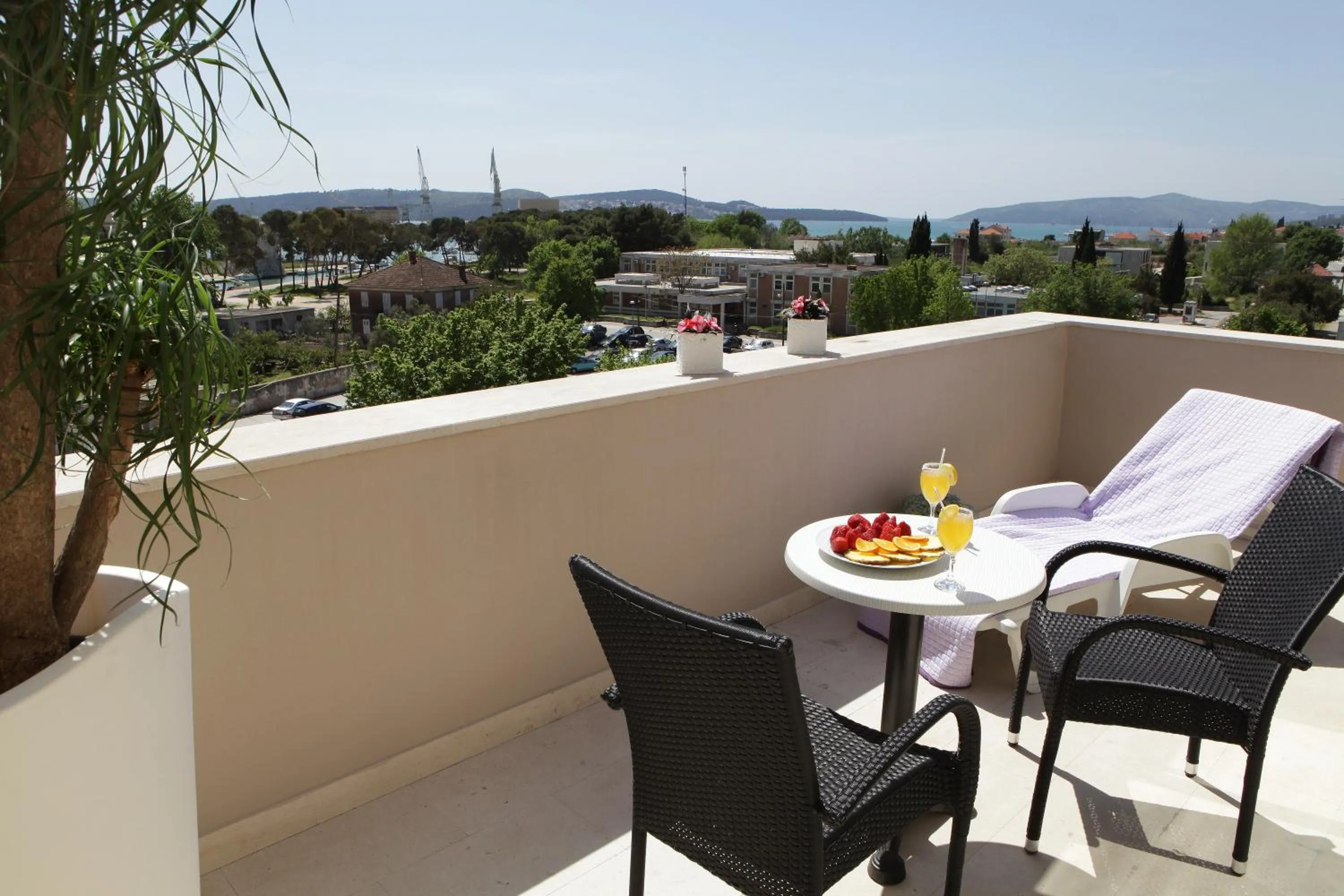 Balcony/Terrace in Hotel Bellevue Trogir