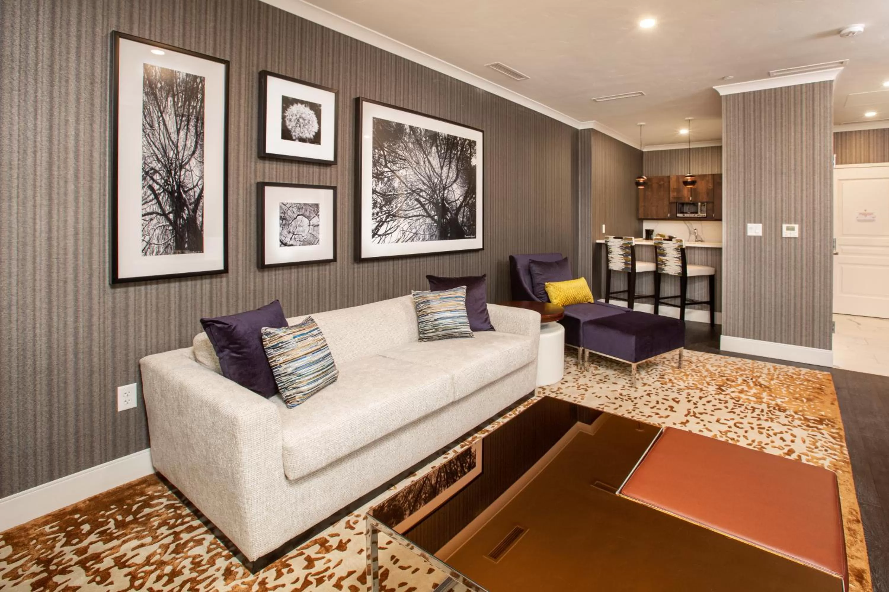 Living room in J Resort