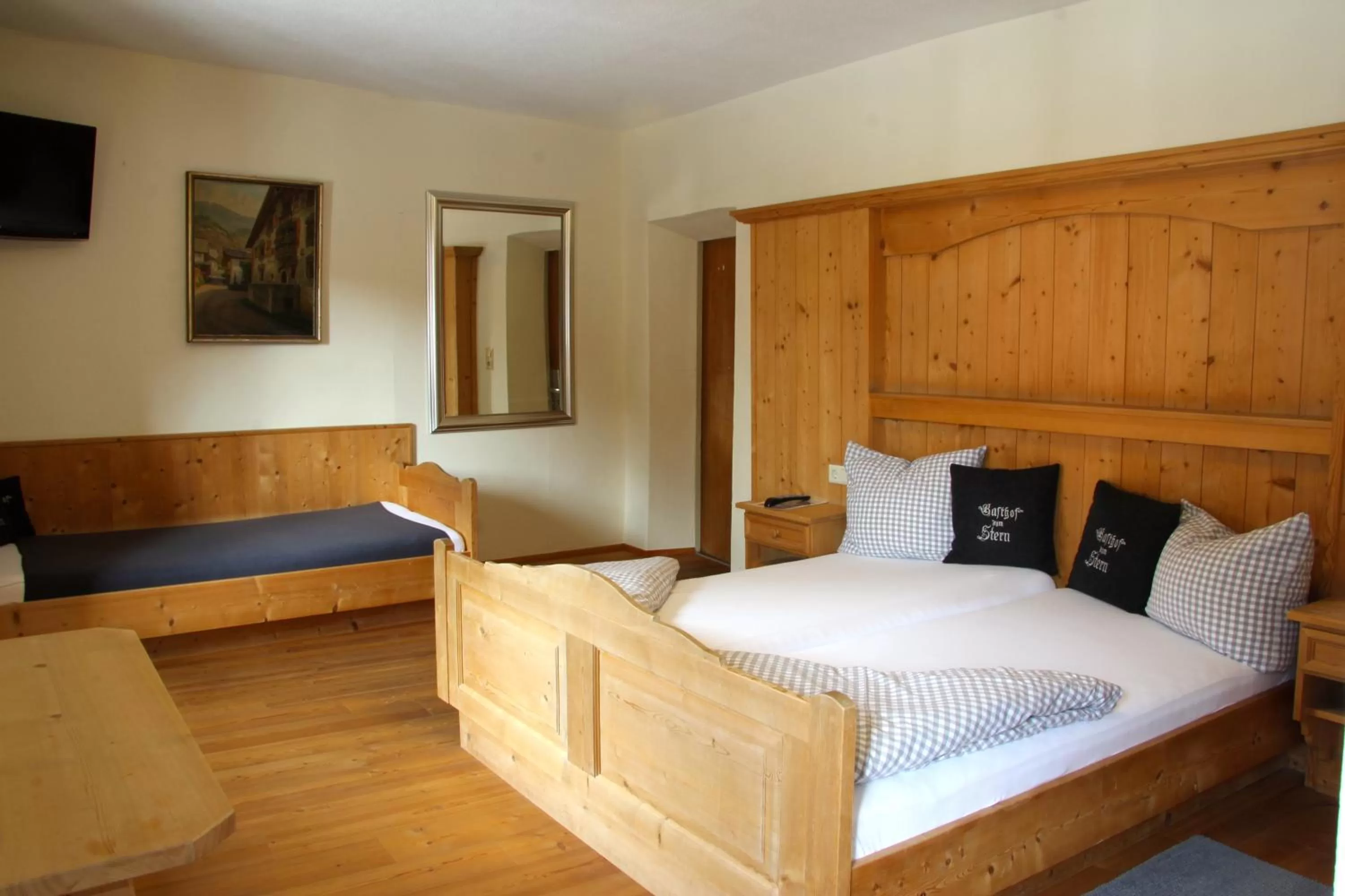 Bedroom, Bed in Gasthof zum Stern